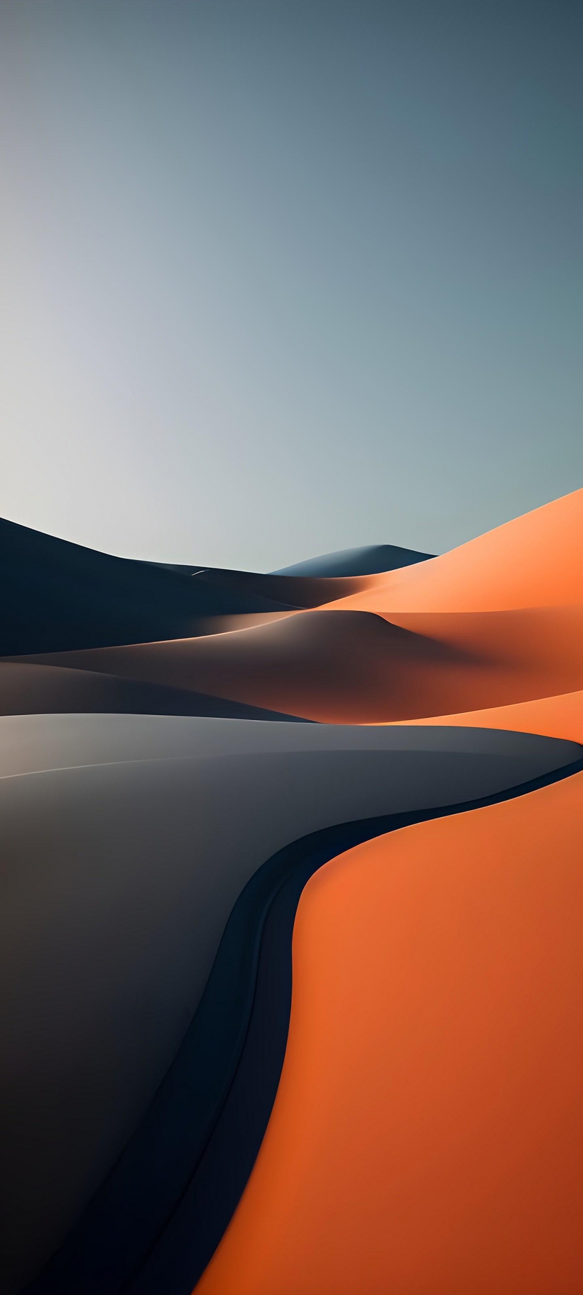 Desert Landscape With Sand Dunes wallpaper for Apple iPhone, Mac, iPad and more