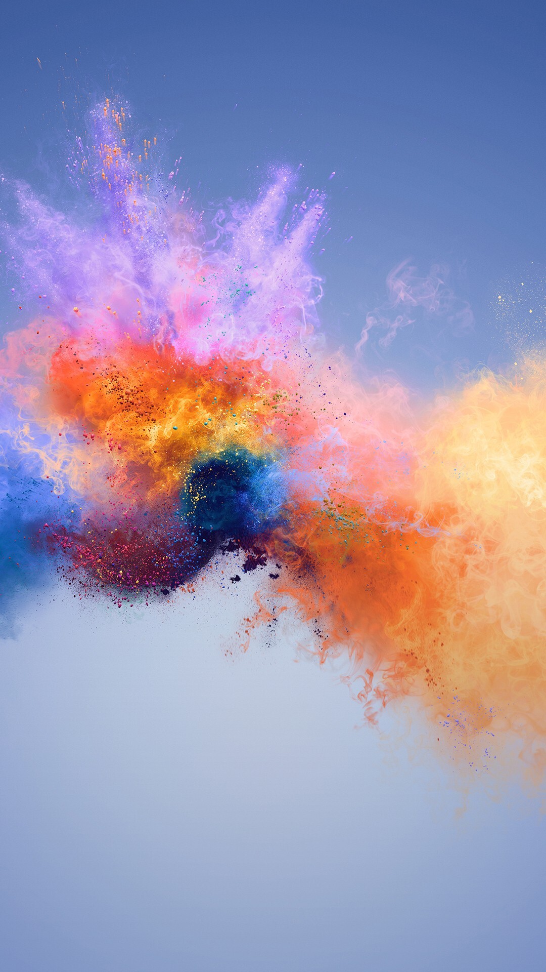 2K Colors Huawei Honor 7x Stock Wallpapers Colorful Explosion