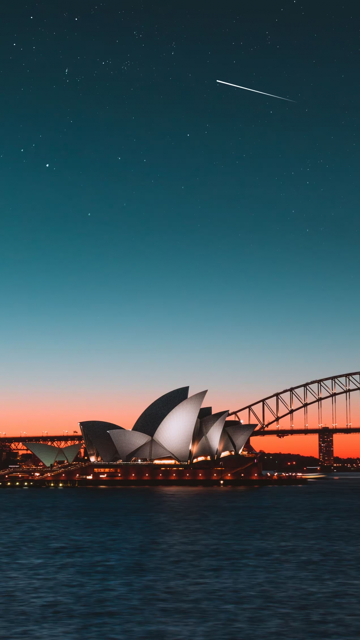 Sydney Opera House At Night Australia