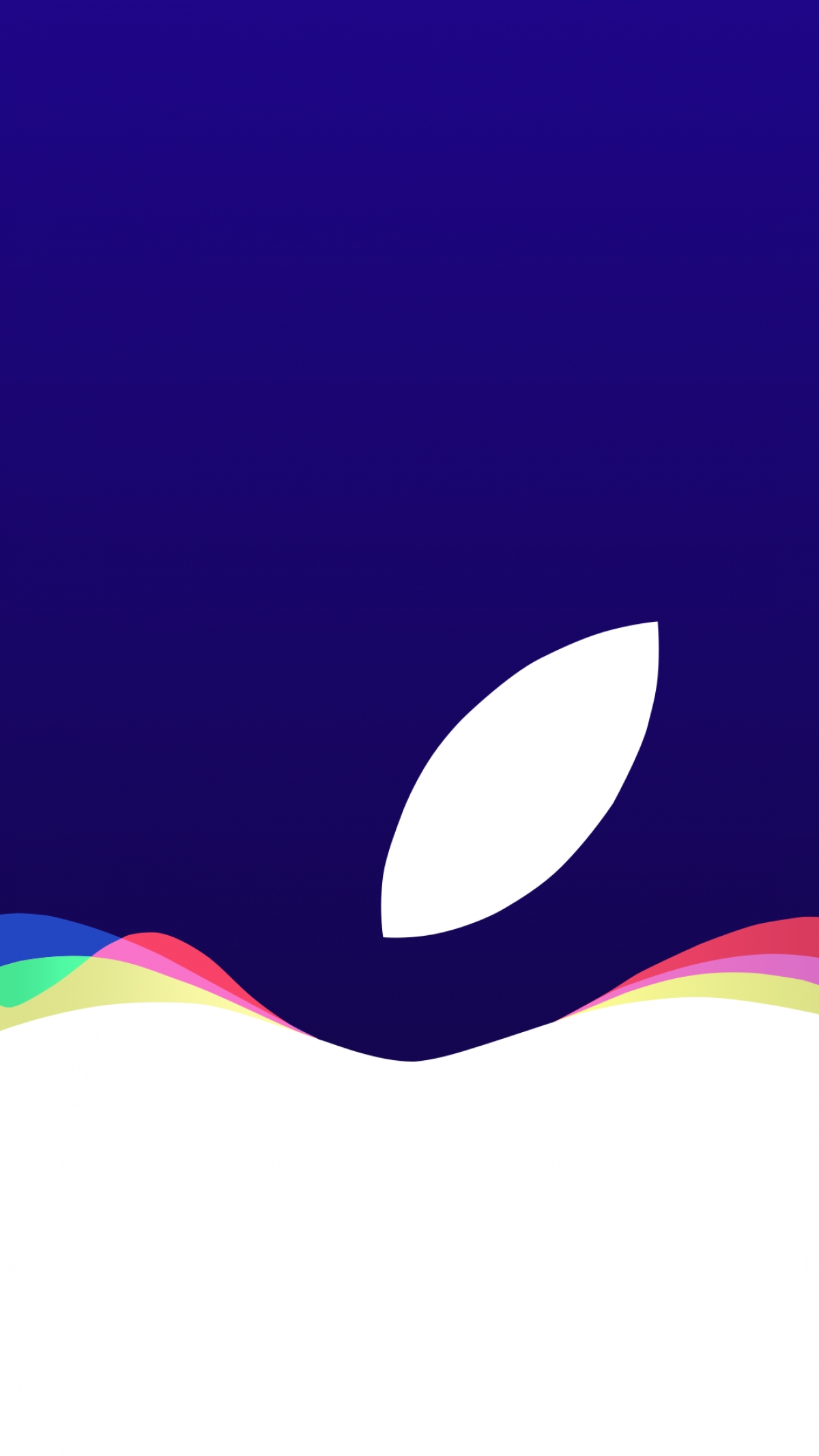 Apple Logo Siri Inspired