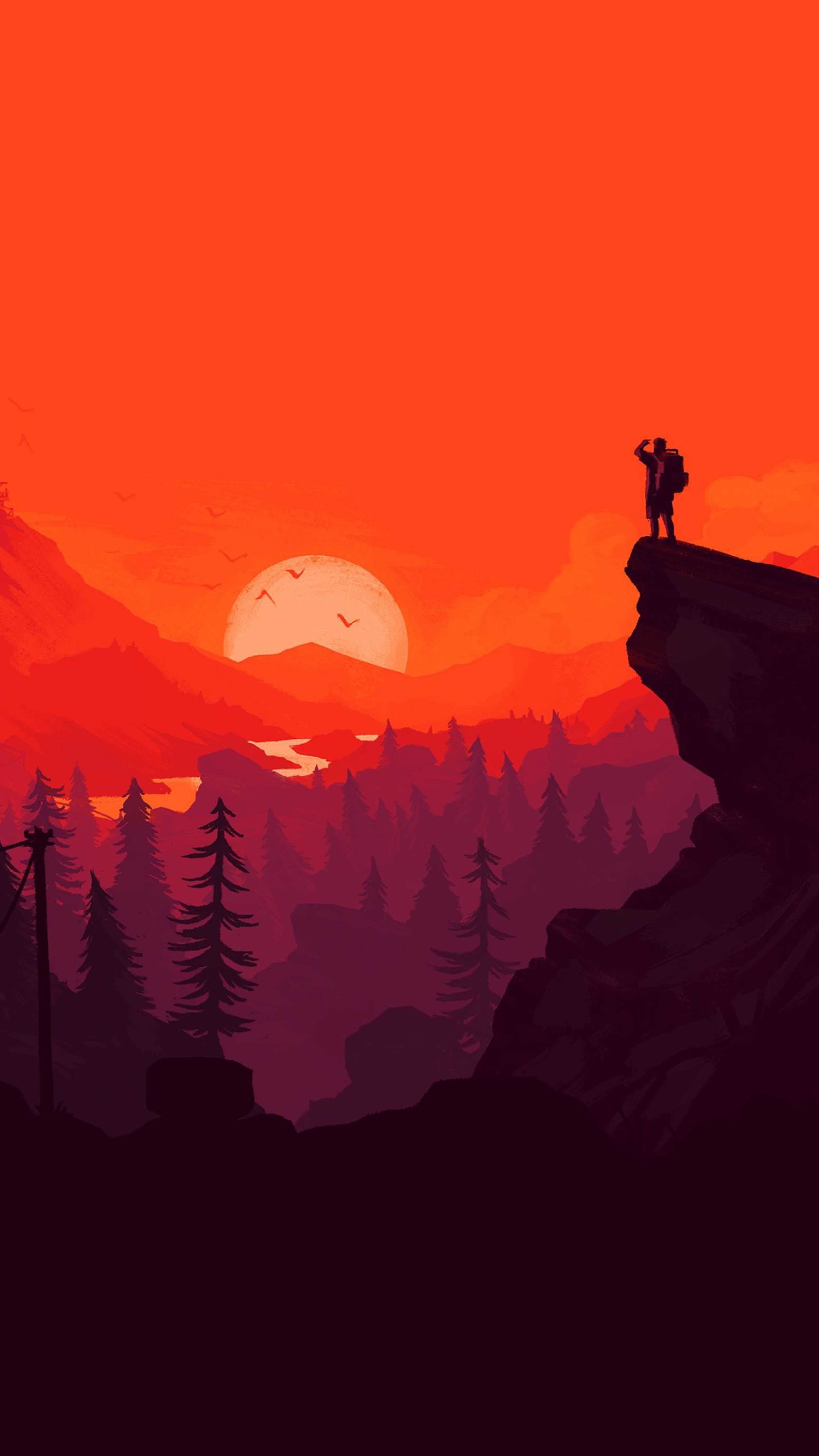 Sunset Animated Drawing