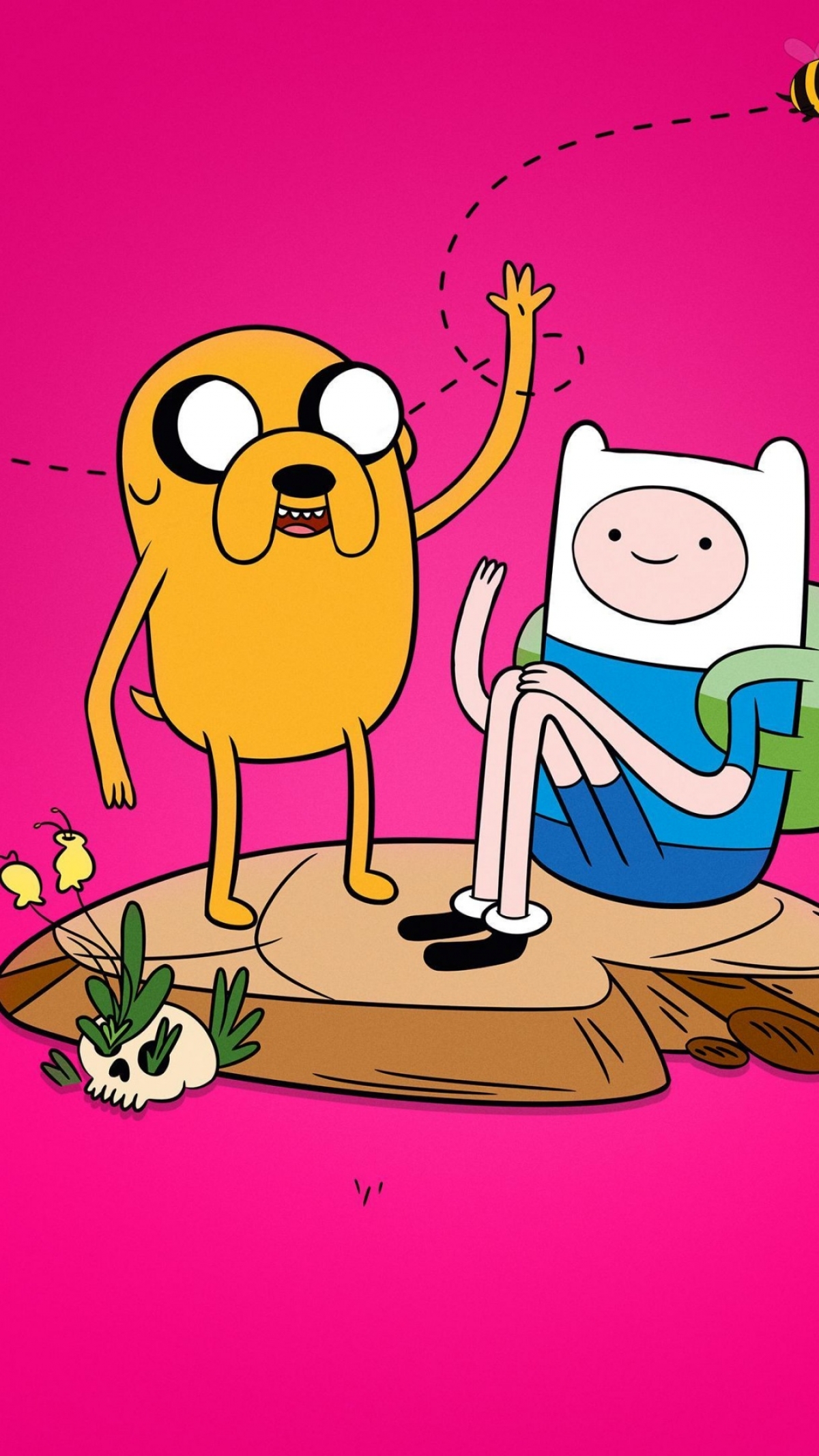 Pink Cartoon Network Adventure Time