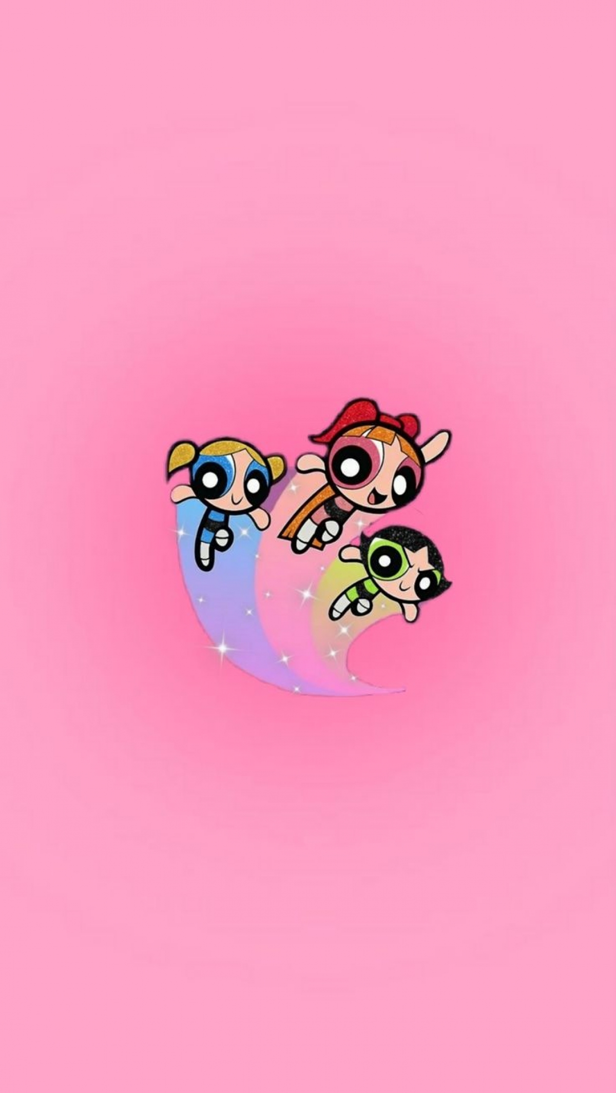 PowerPuff Girls Cartoon Network Pink wallpaper for Apple iPhone, Apple Watch, Mac, iPad and Apple Watch