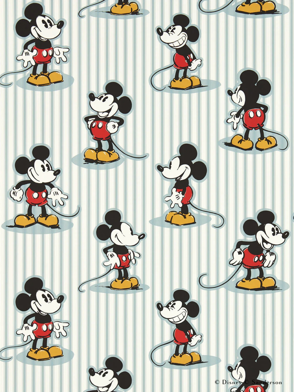 Disney Mickey Mouse Pattern wallpaper for Apple iPhone, Mac, iPad and more