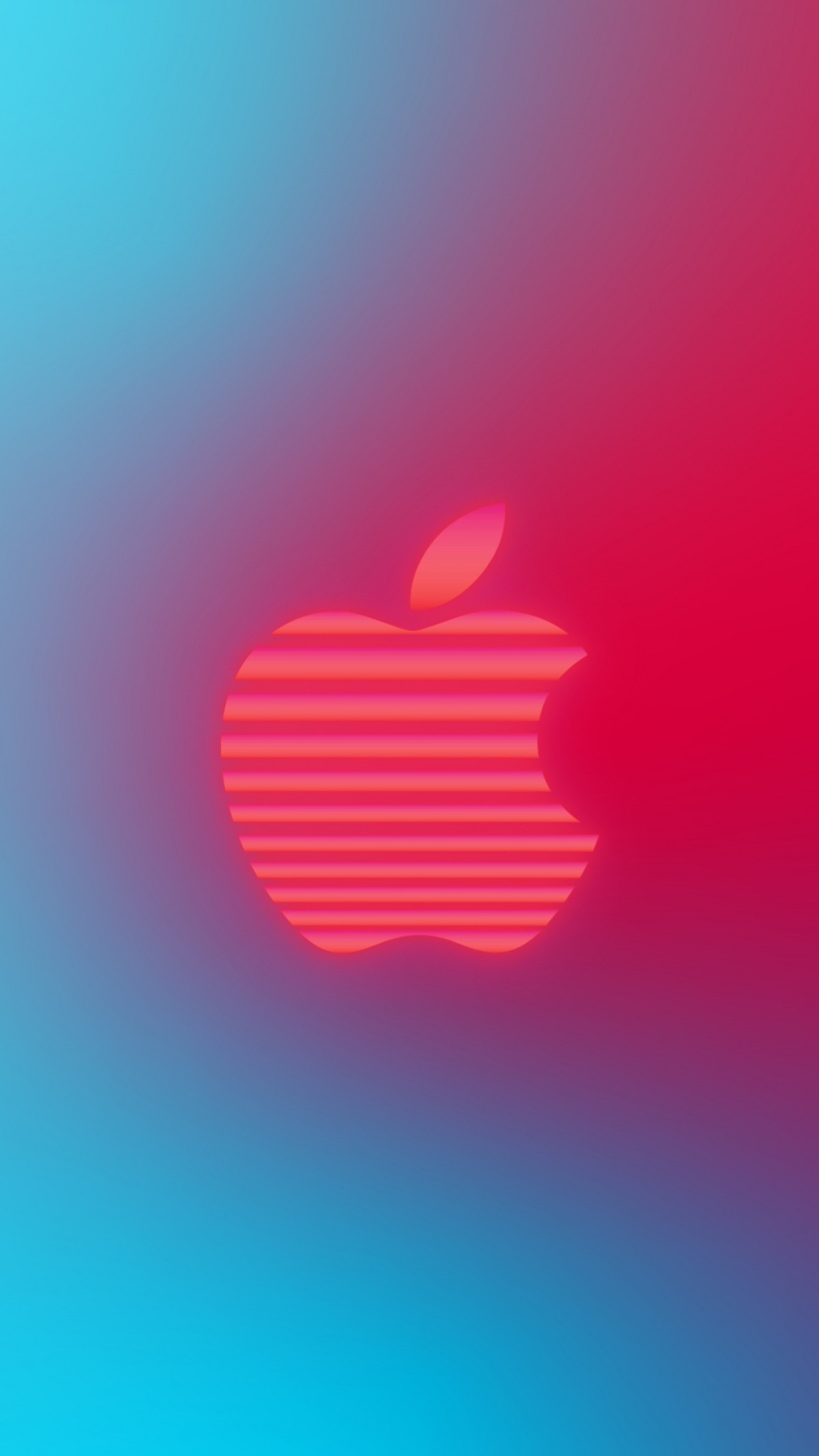 Red And Blue Apple Logo