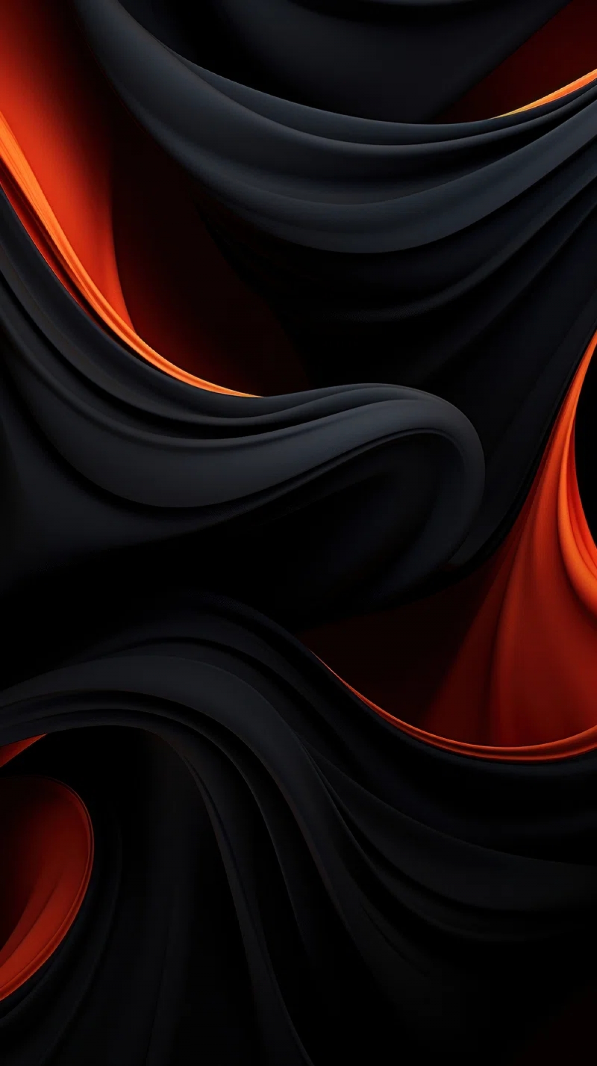 Dark Lava Swirl 4K