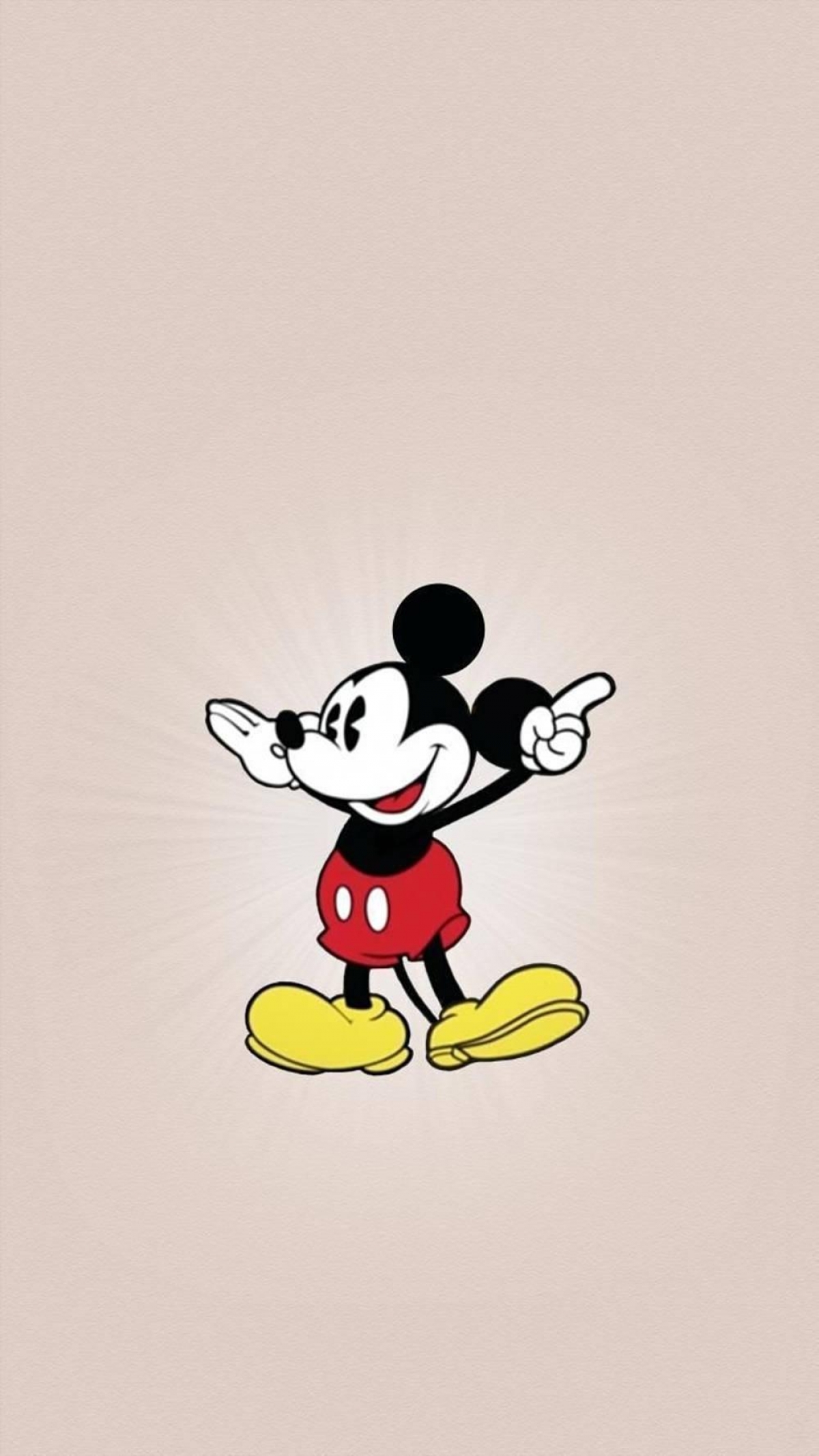 Disney Mickey Mouse Smiling wallpaper for Apple iPhone, Mac, iPad and more