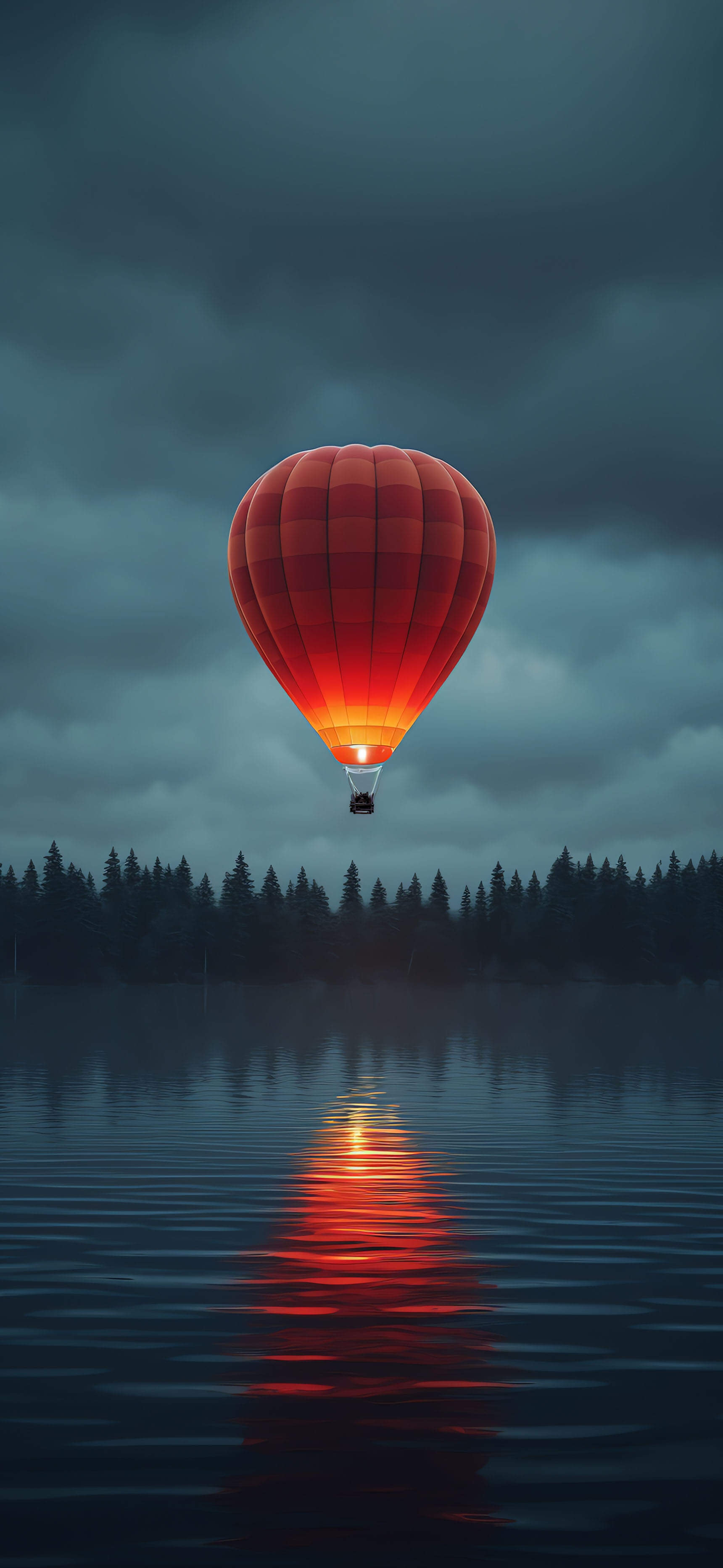 4K Hot iPhone 16 Air Balloon Double Wallpaper For Lock And Home Screen wallpaper for Apple iPhone, Apple Watch, Mac, iPad and Apple Watch