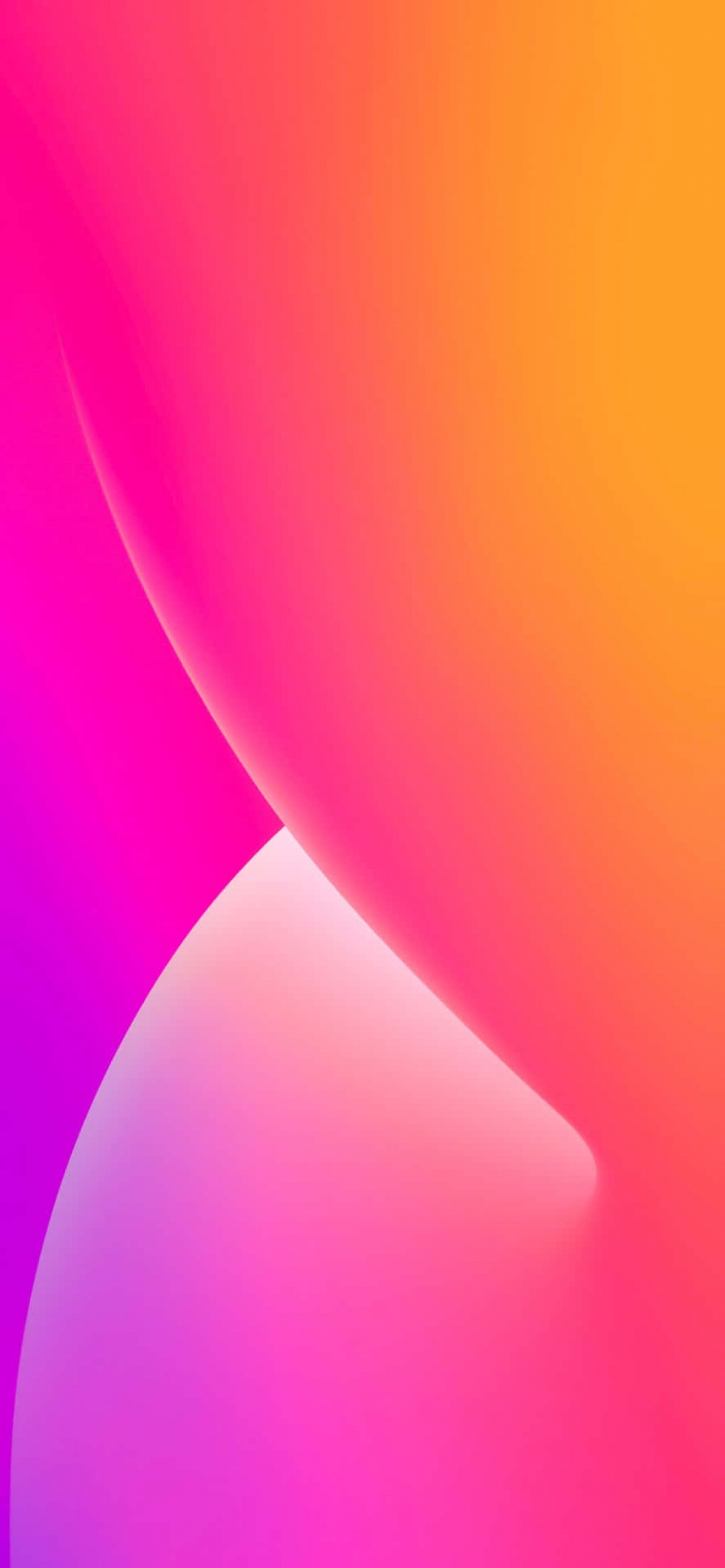 Bright Colorful Pink And Orange Gradient Minimal