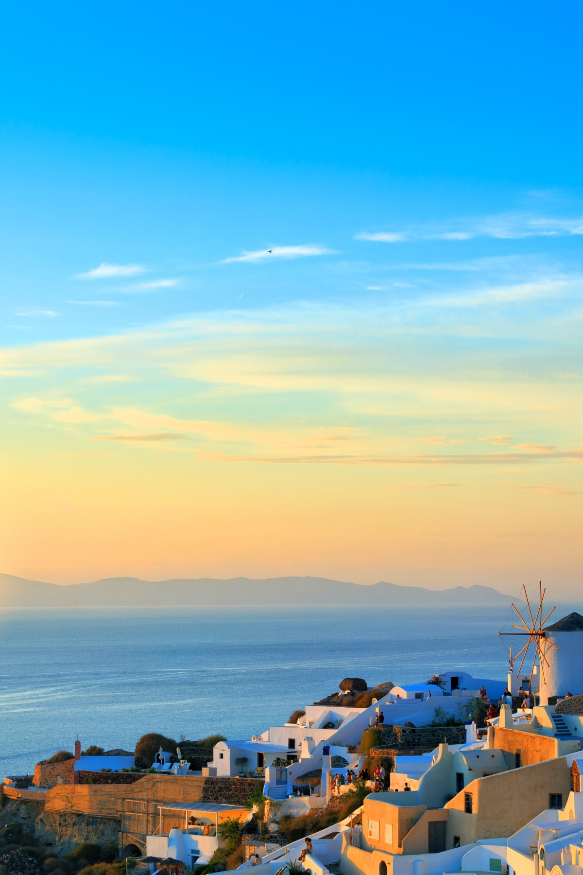 Santorini Greece wallpaper for Apple iPhone, Apple Watch, Mac, iPad and Apple Watch