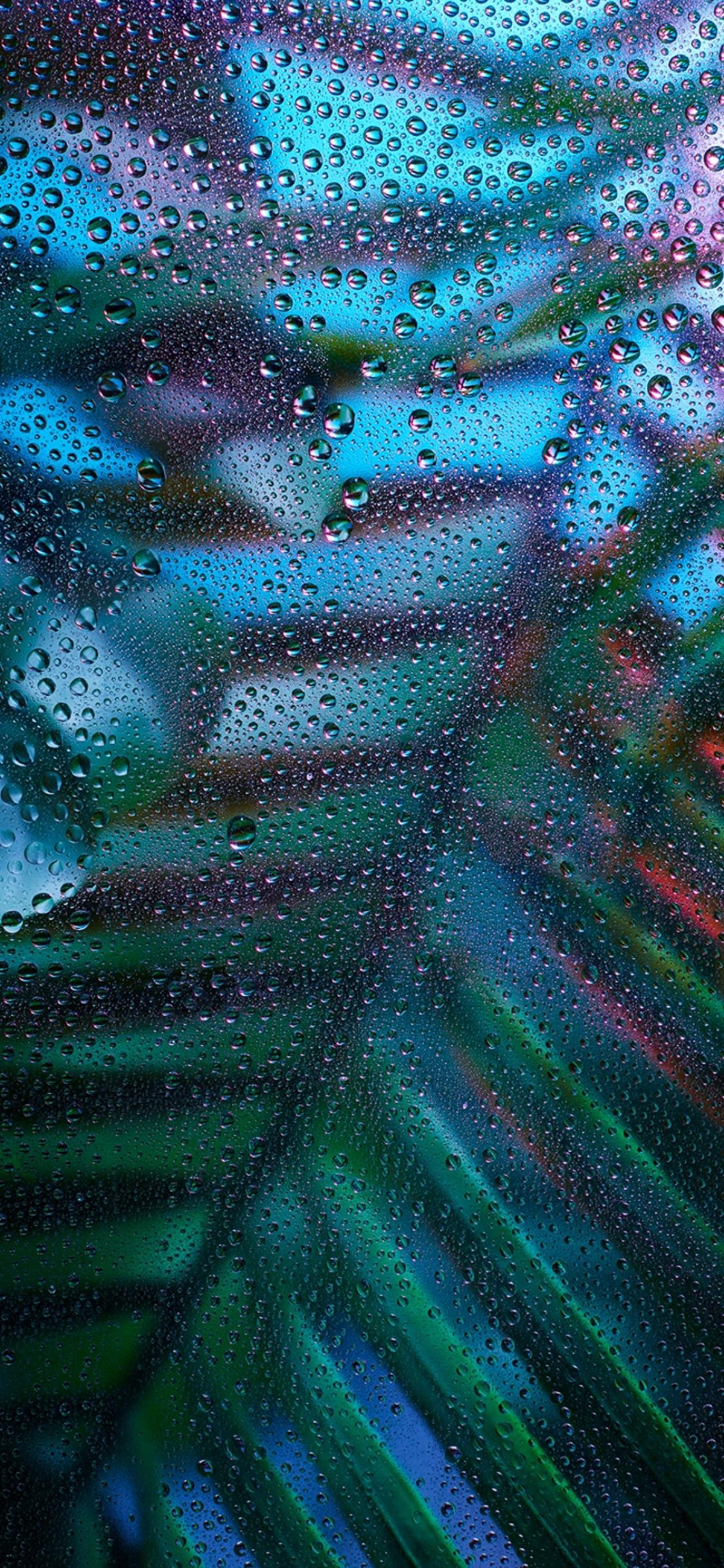 Frosted Glass With Rain Drops wallpaper for Apple iPhone, Apple Watch, Mac, iPad and Apple Watch