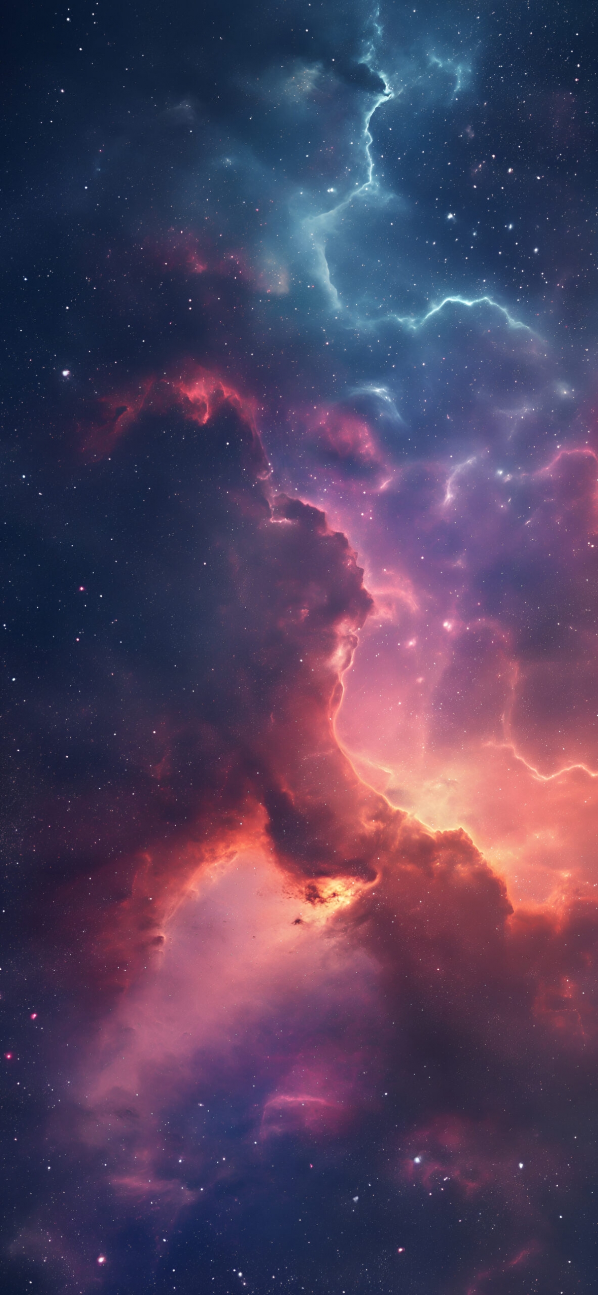 Dramatic Nebula In Space wallpaper for Apple iPhone, Apple Watch, Mac, iPad and Apple Watch