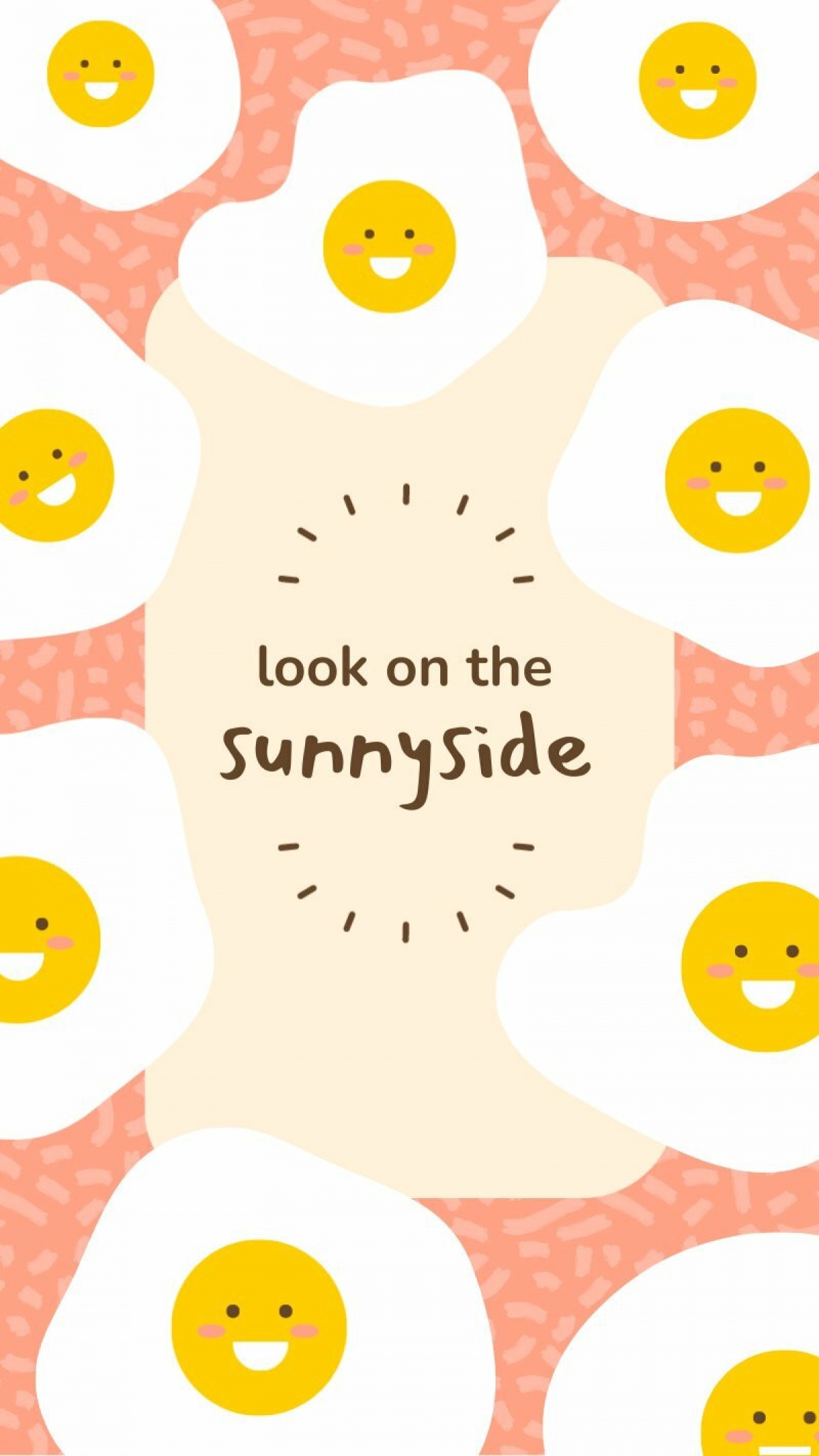 Look On The Sunnyside Quote Cute