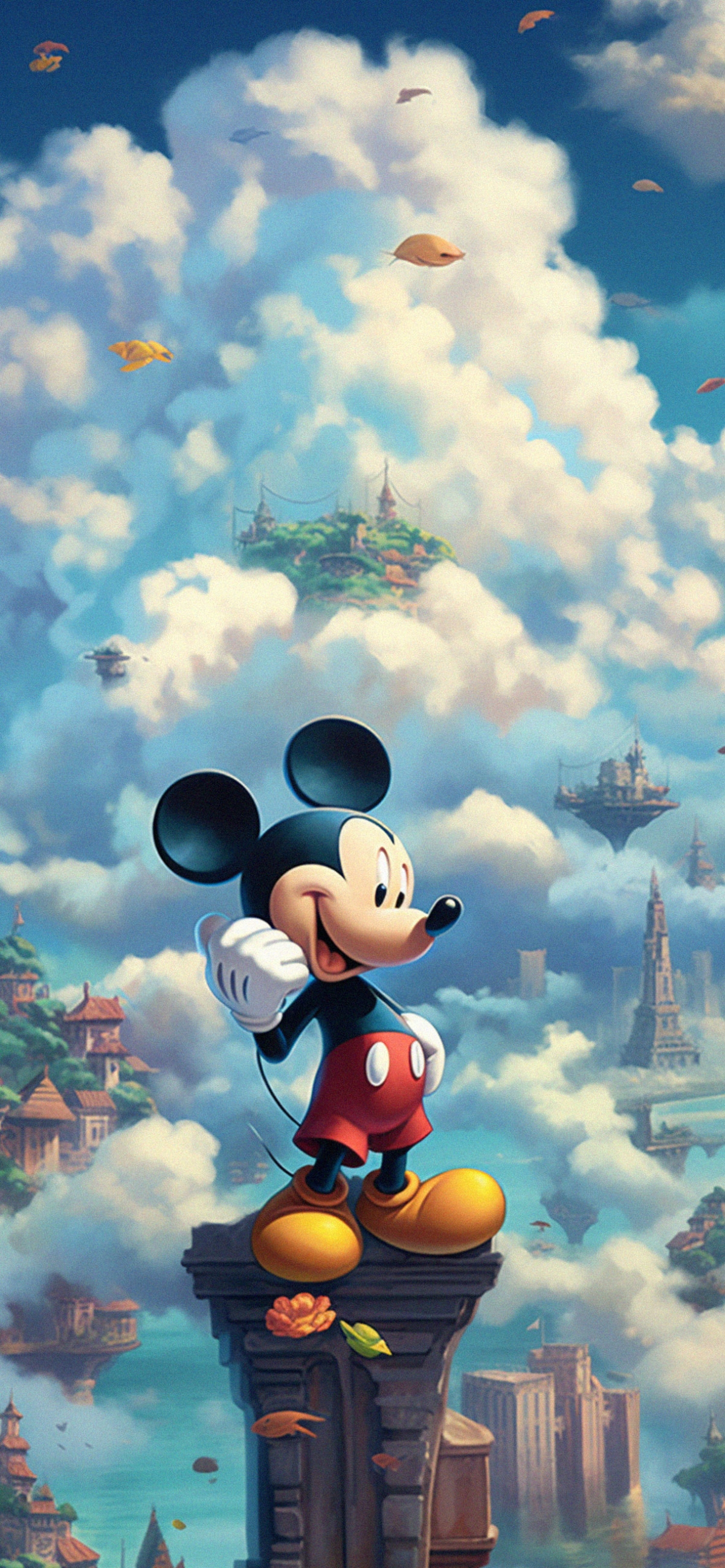 Mickey Mouse Disney Cartoon Hyper Realistic wallpaper for Apple iPhone, Apple Watch, Mac, iPad and Apple Watch