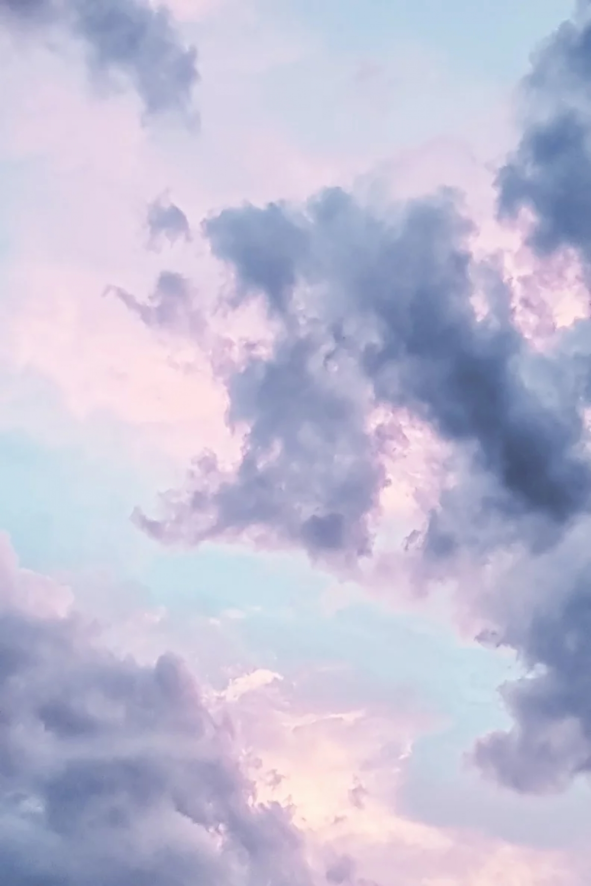 Pastel Clouds wallpaper for Apple iPhone, Mac, iPad and more