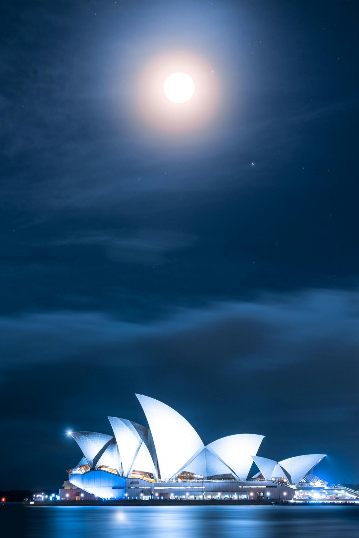 Sydney Australia Sydney Opera House At Night