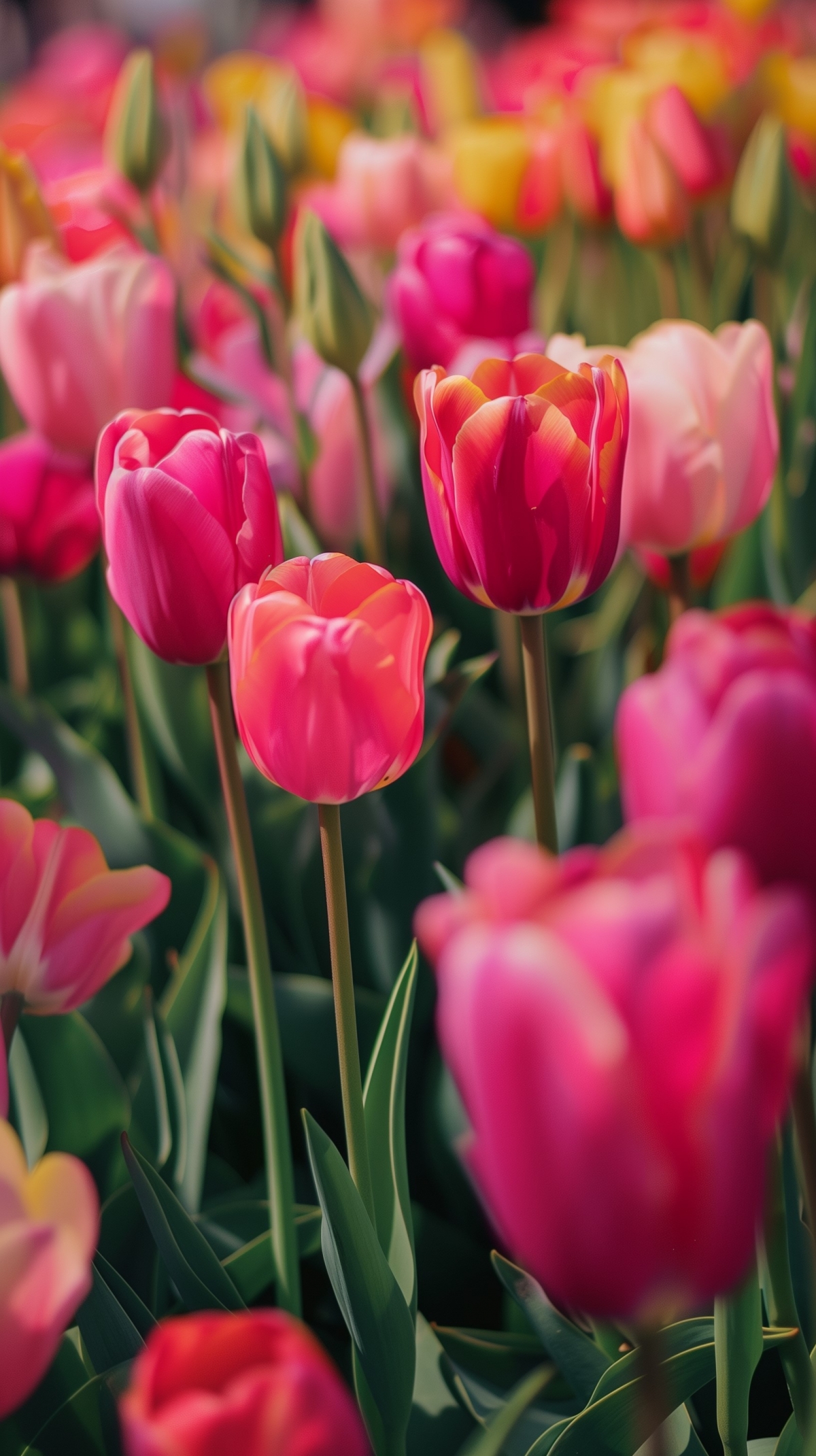 Gorgeous Pink Tulips