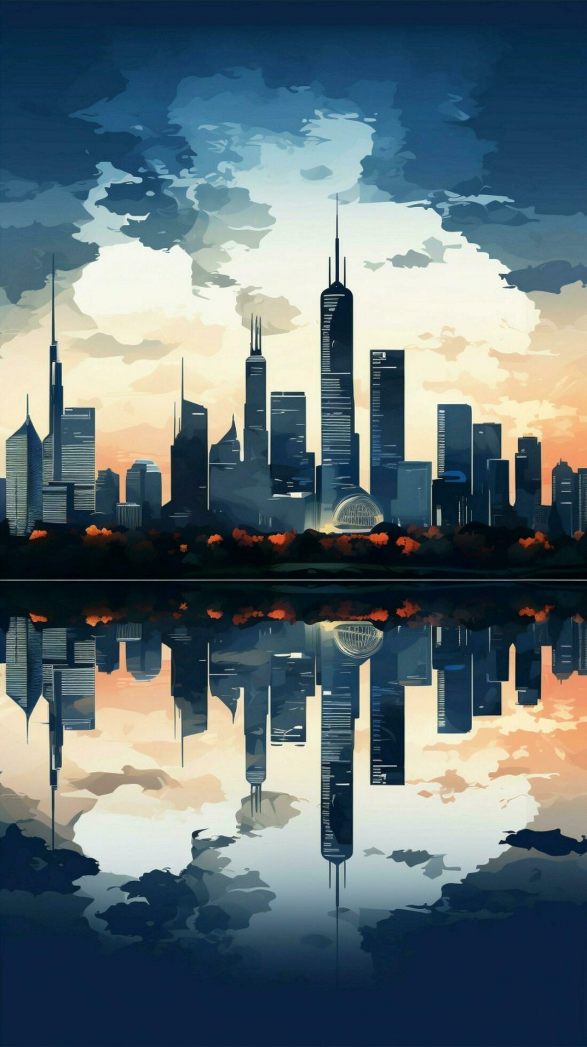 City Skyline Artwork