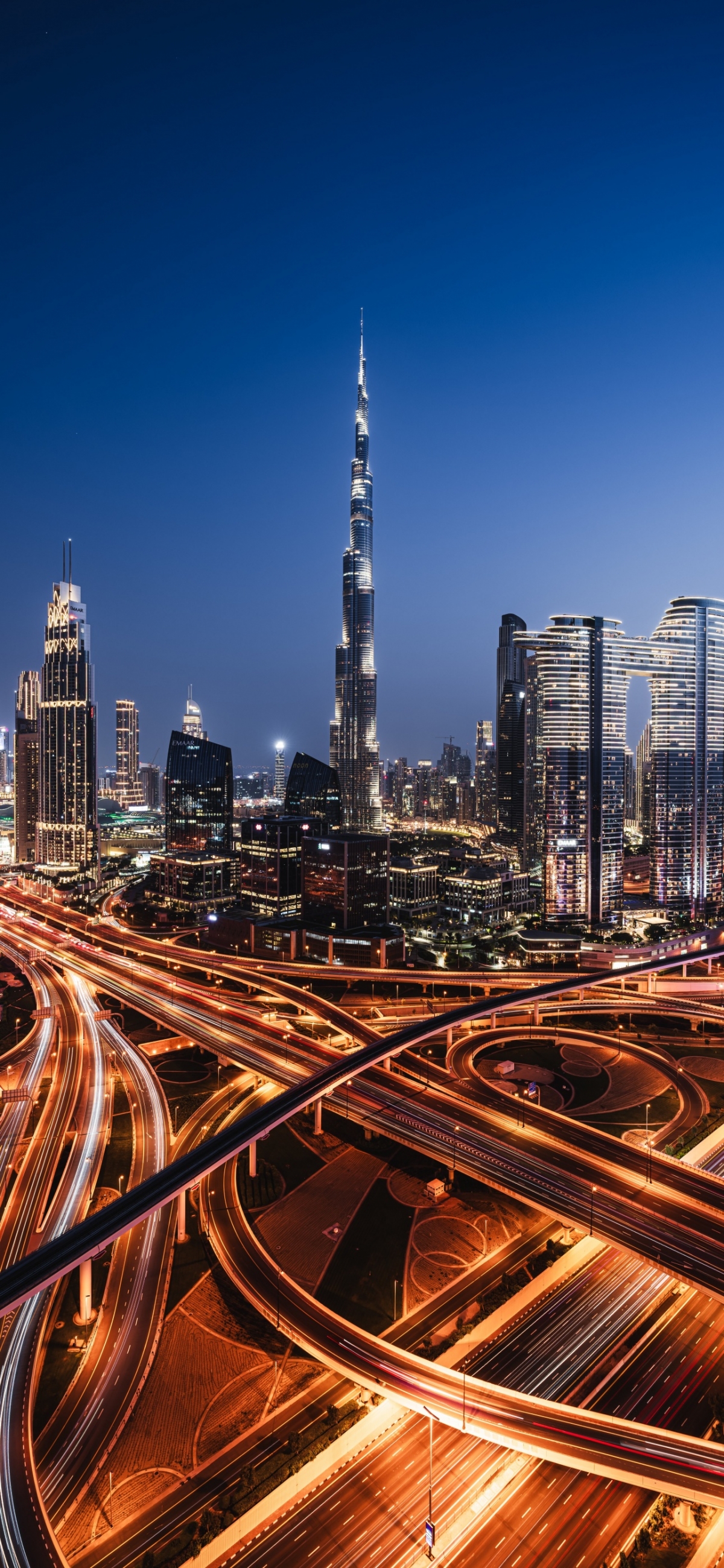 Dubai Burj Khalifa Highways