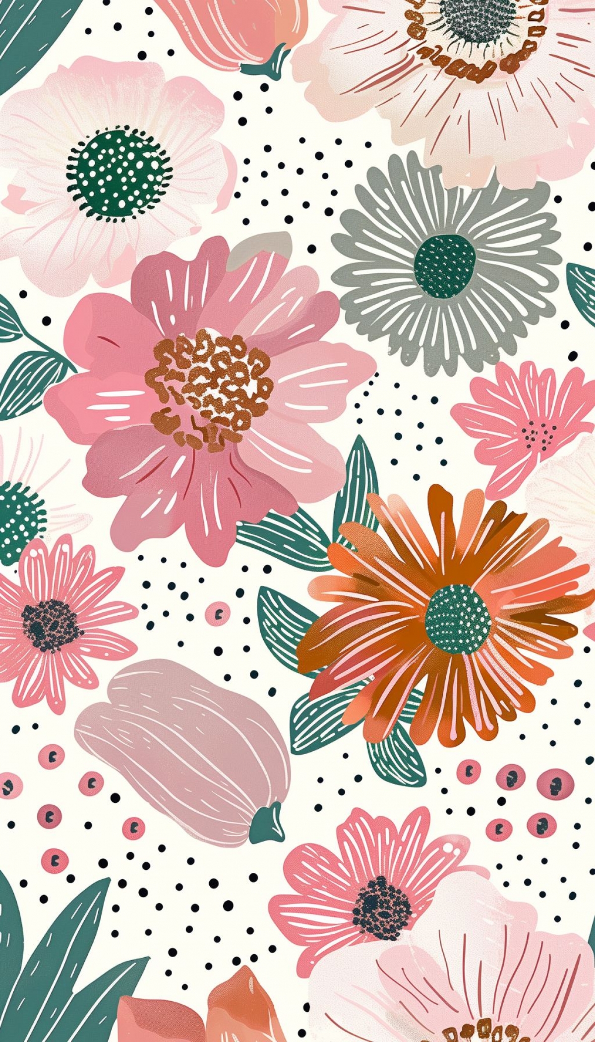 Pretty Girly Flower Pattern