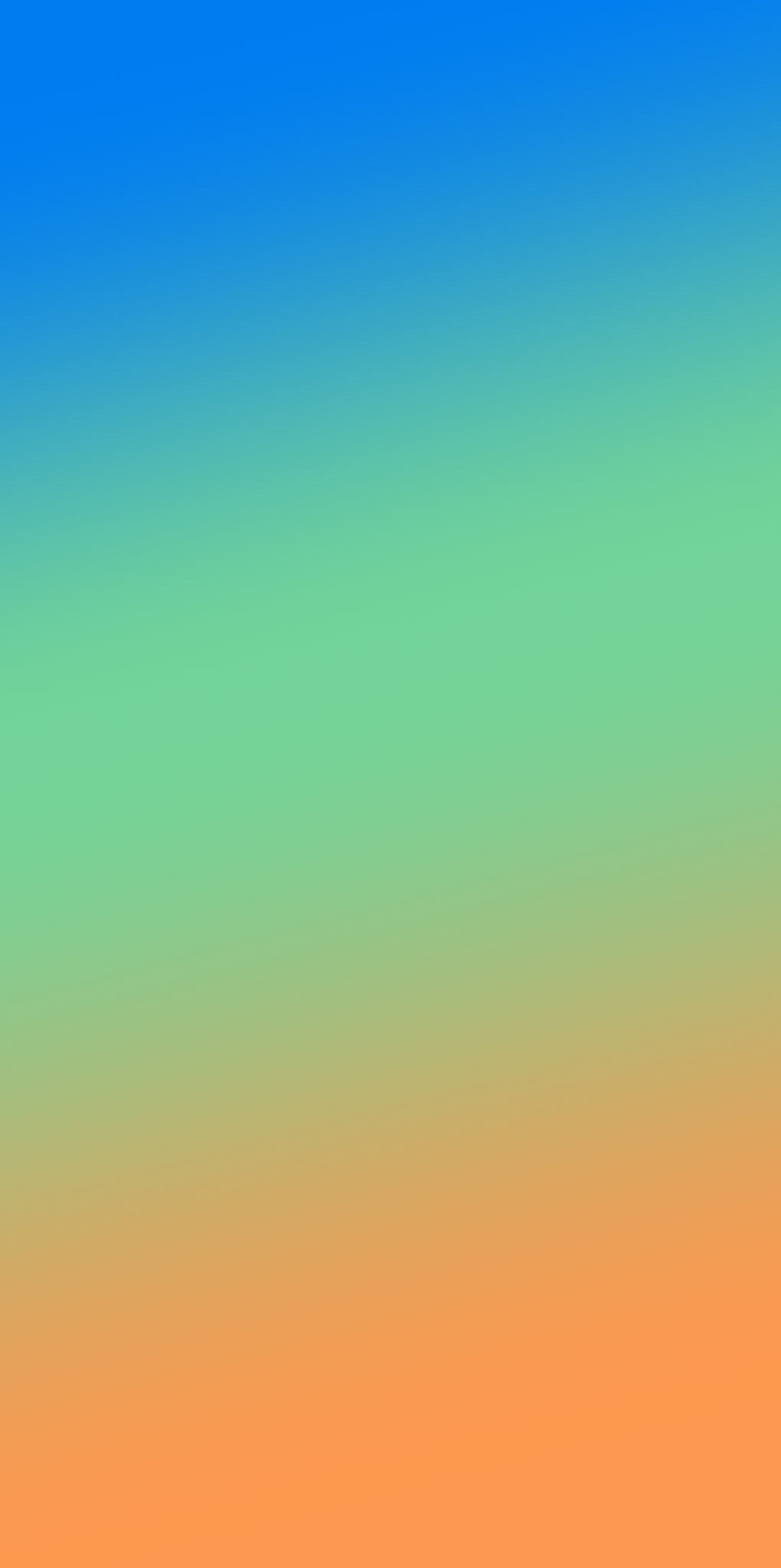 Blue Green Orange Gradient wallpaper for Apple iPhone, Mac, iPad and more