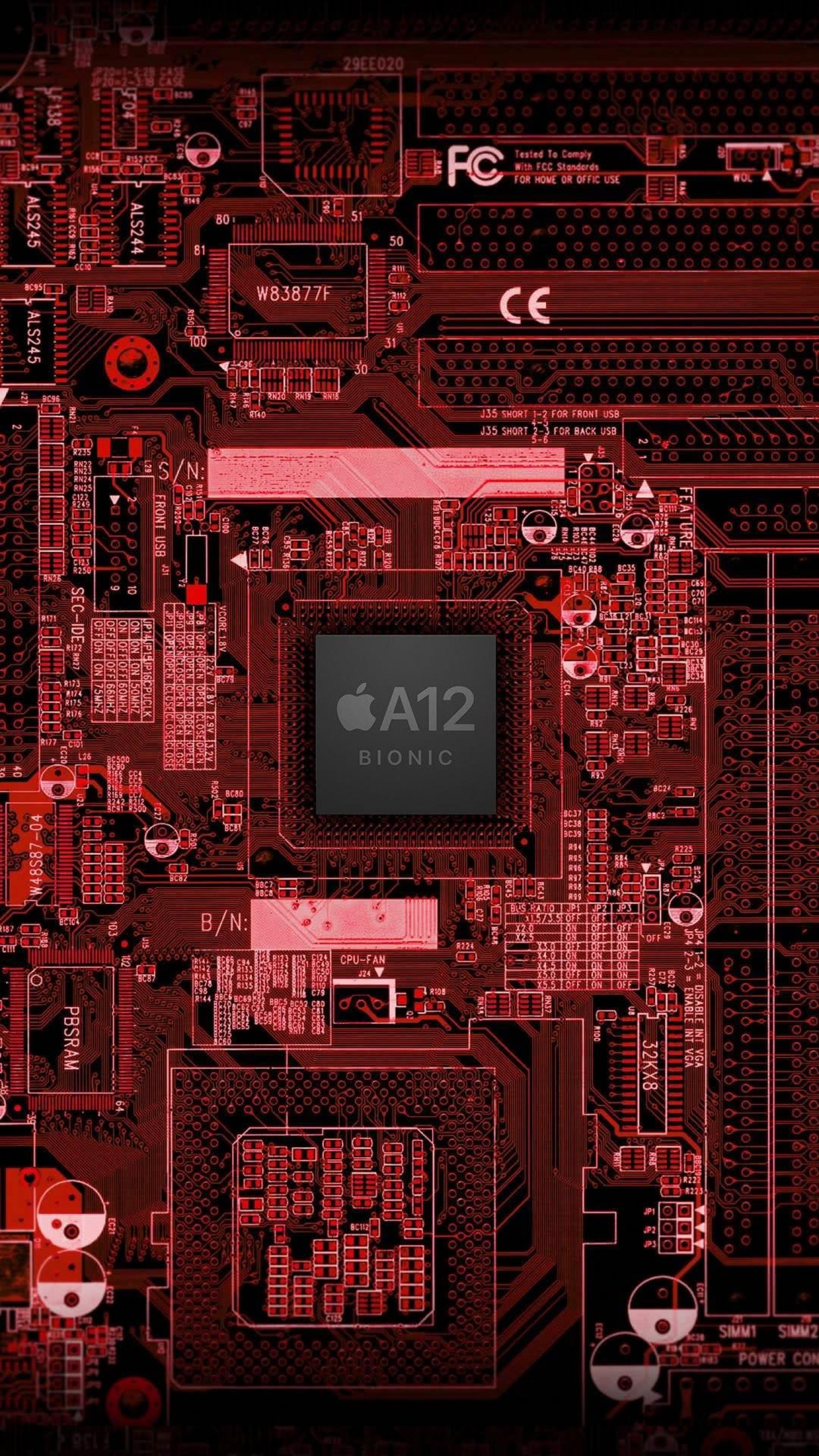 A12 Bionic Chip iPhone Internal Teardown Hardware Schematic