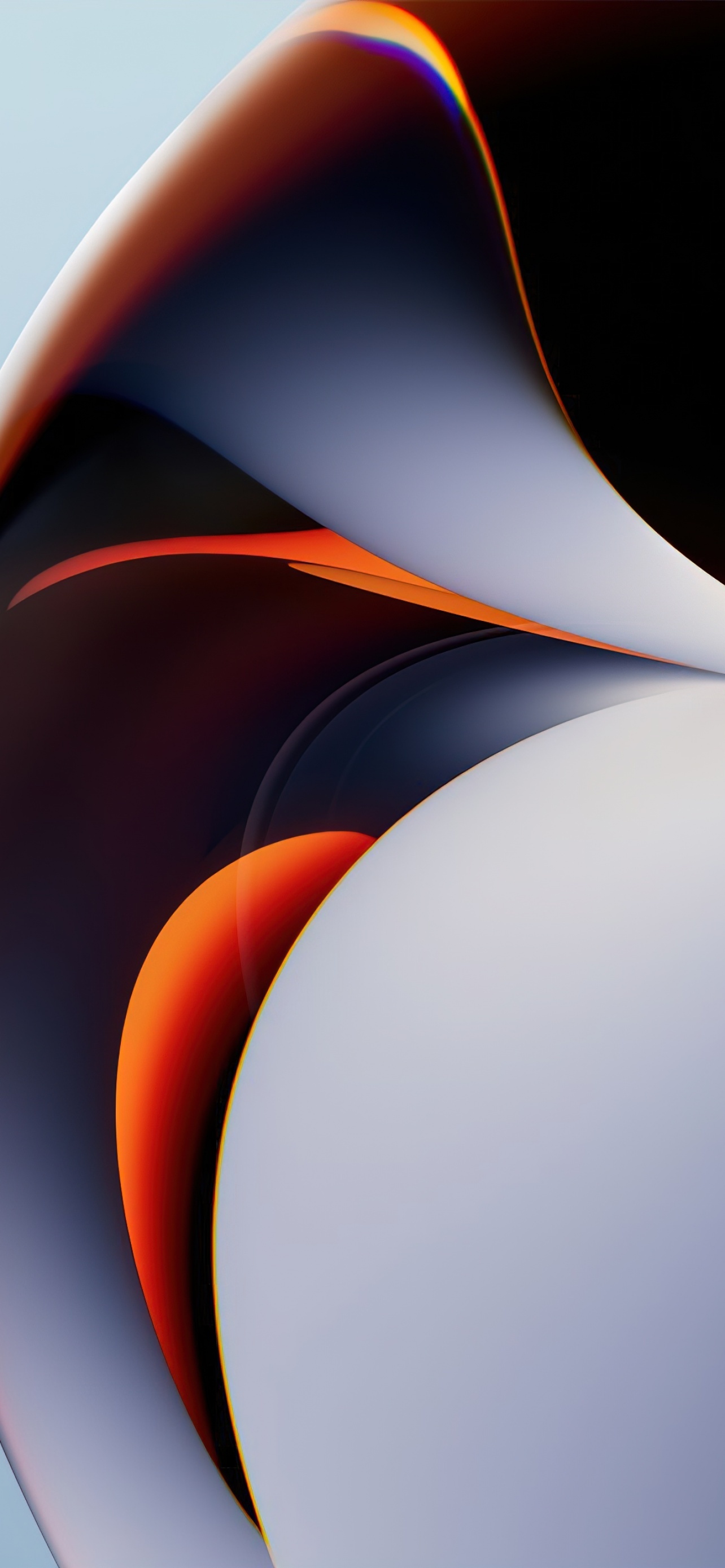 Abstract Background Orange Dark