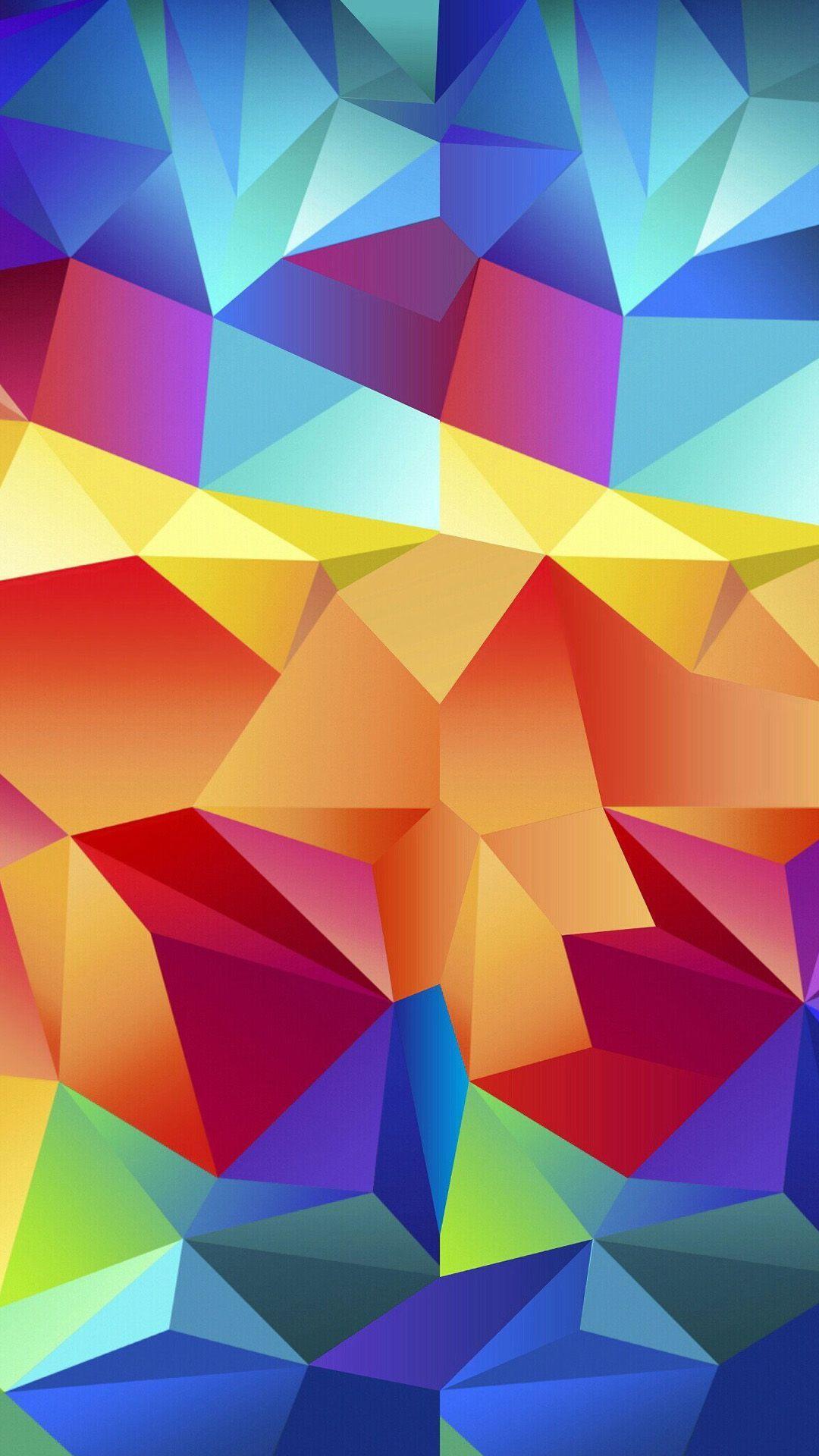 Abstract Colorful Shapes Classic Vintage Samsung Galaxy Android Default Stock Download Free iPhone Wallpapers