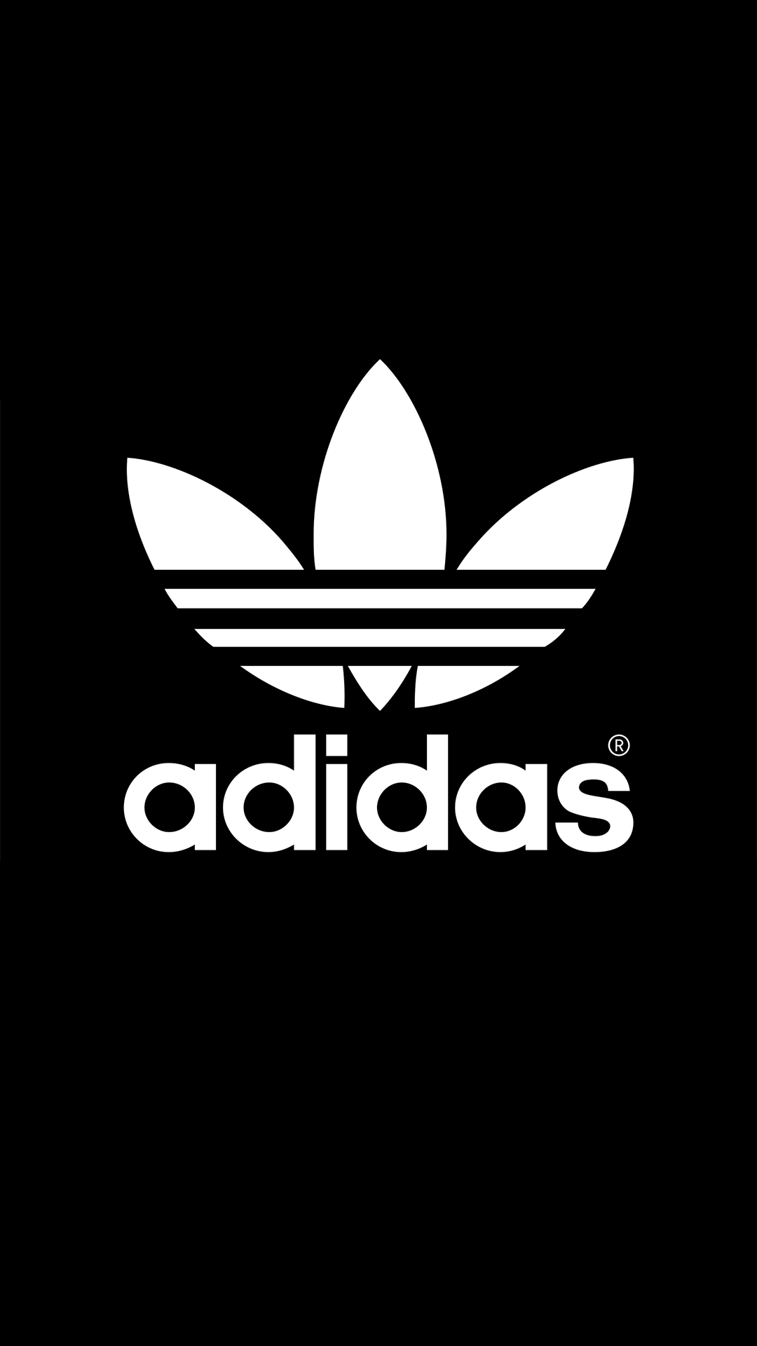 Adidas Black And White Big Adidas Sneakers Shoes Fashion Brand Logo