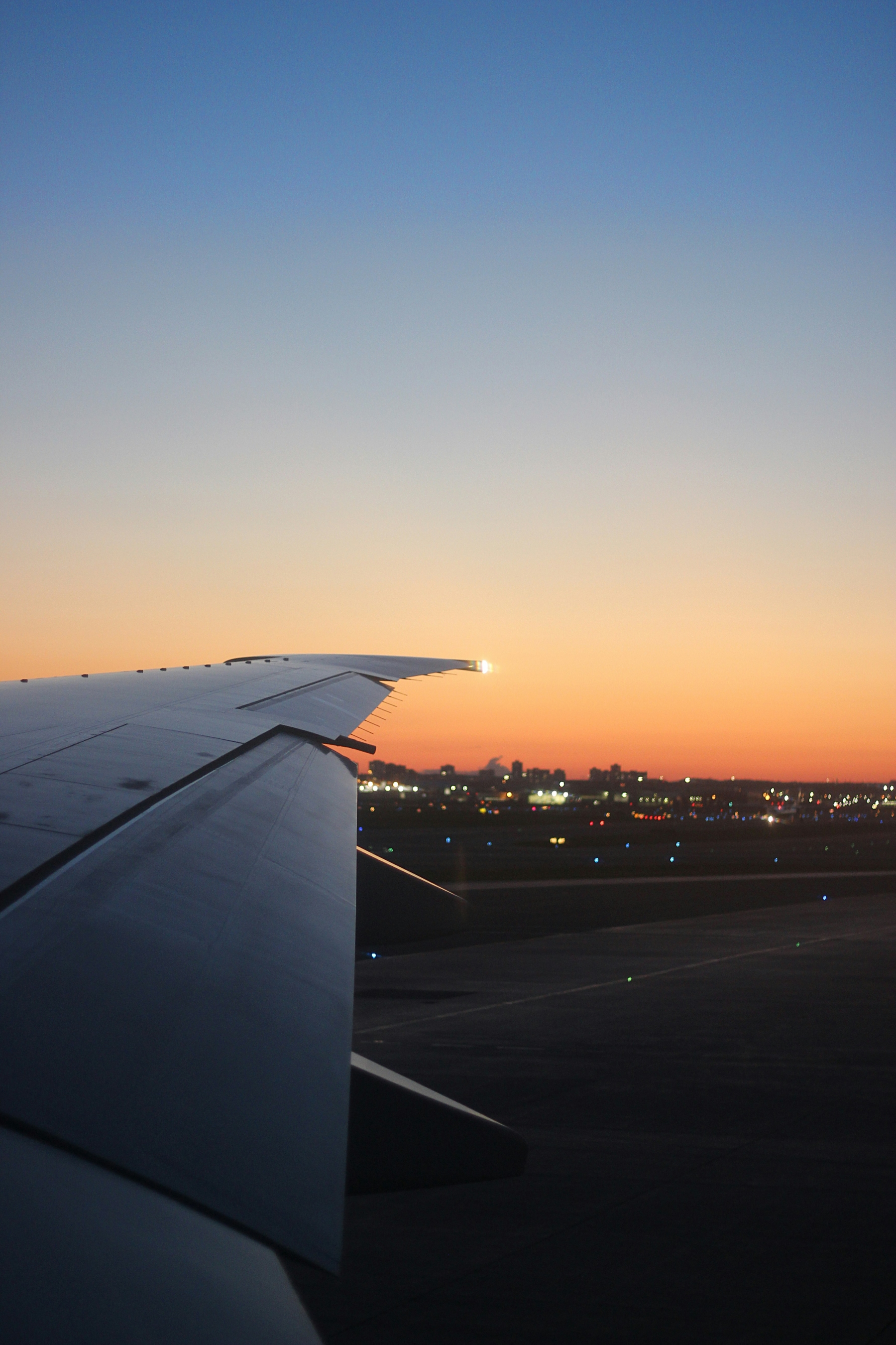 Airplane Wing From The Plane Window HD