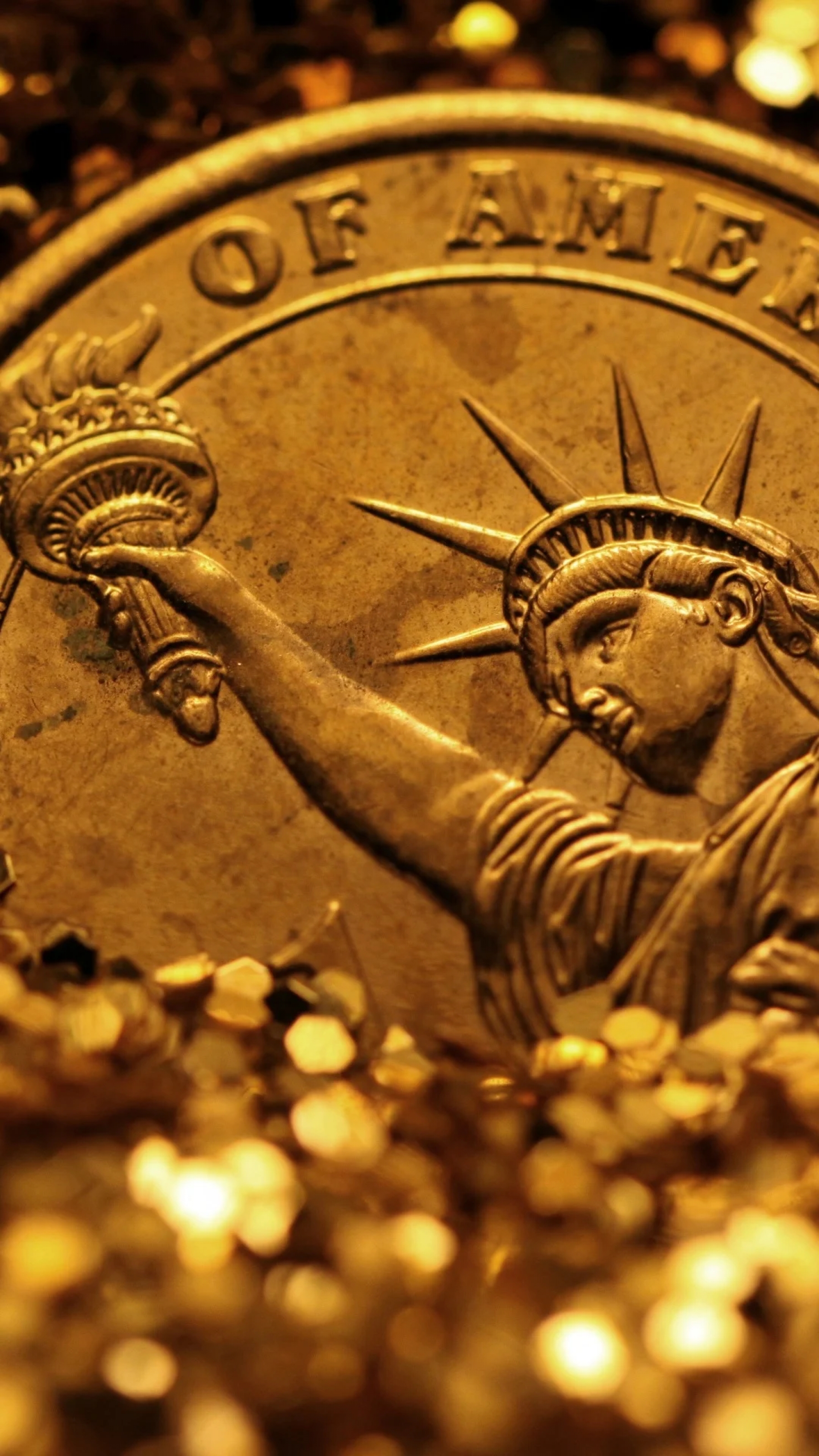 American Coin Statue Of Liberty Up Close