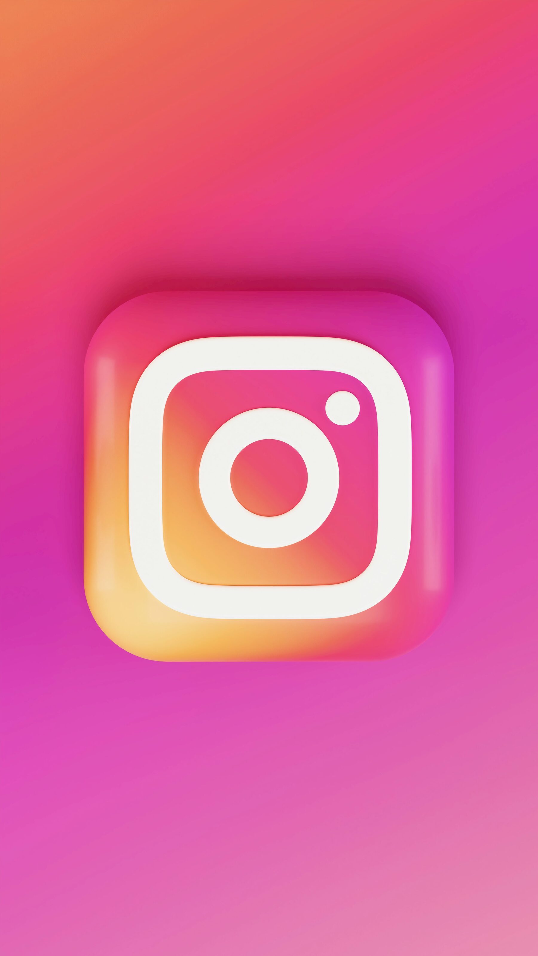 App Store Instagram Logo 3D Render wallpaper for Apple iPhone, Apple Watch, Mac, iPad and Apple Watch