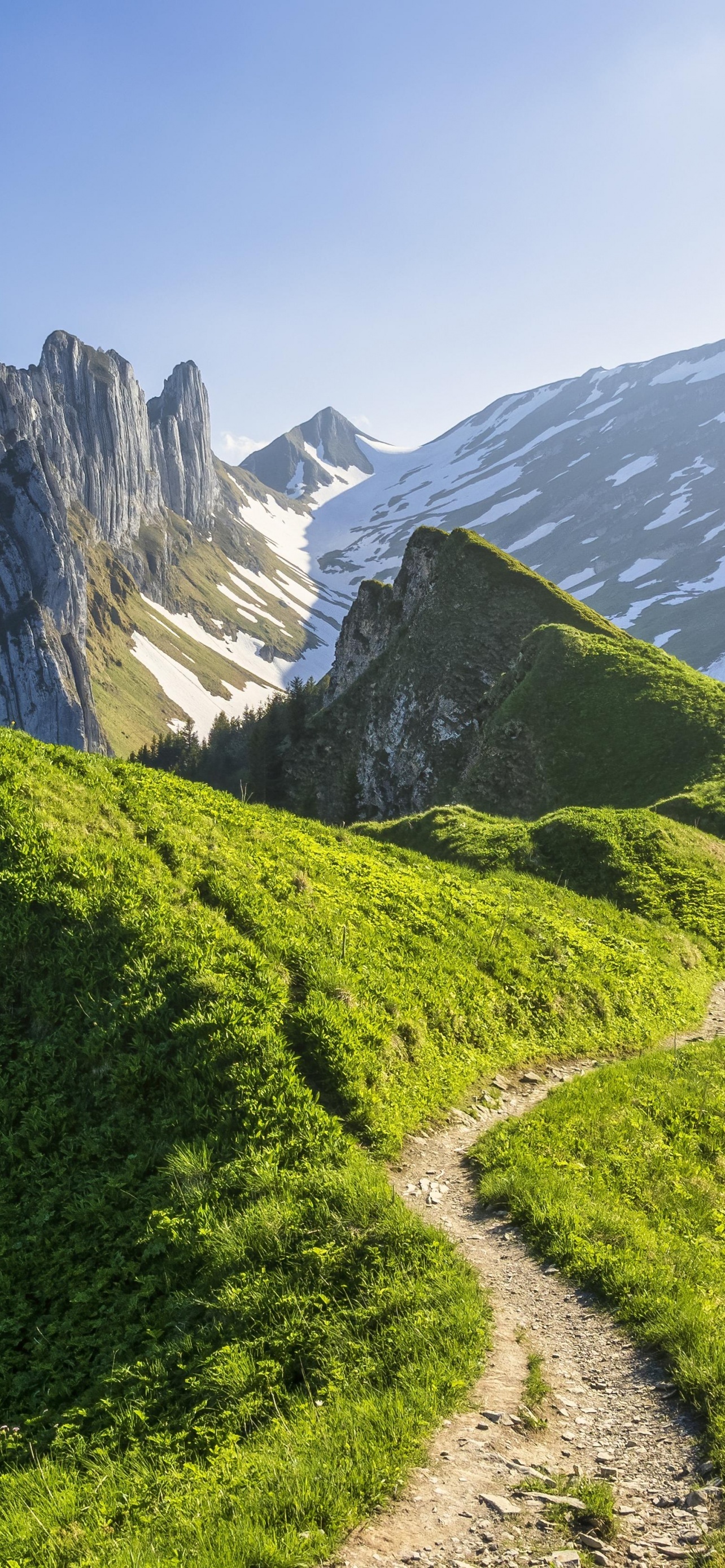 Appenzell Alps Switzerland Mountain Range Glacier Mountains