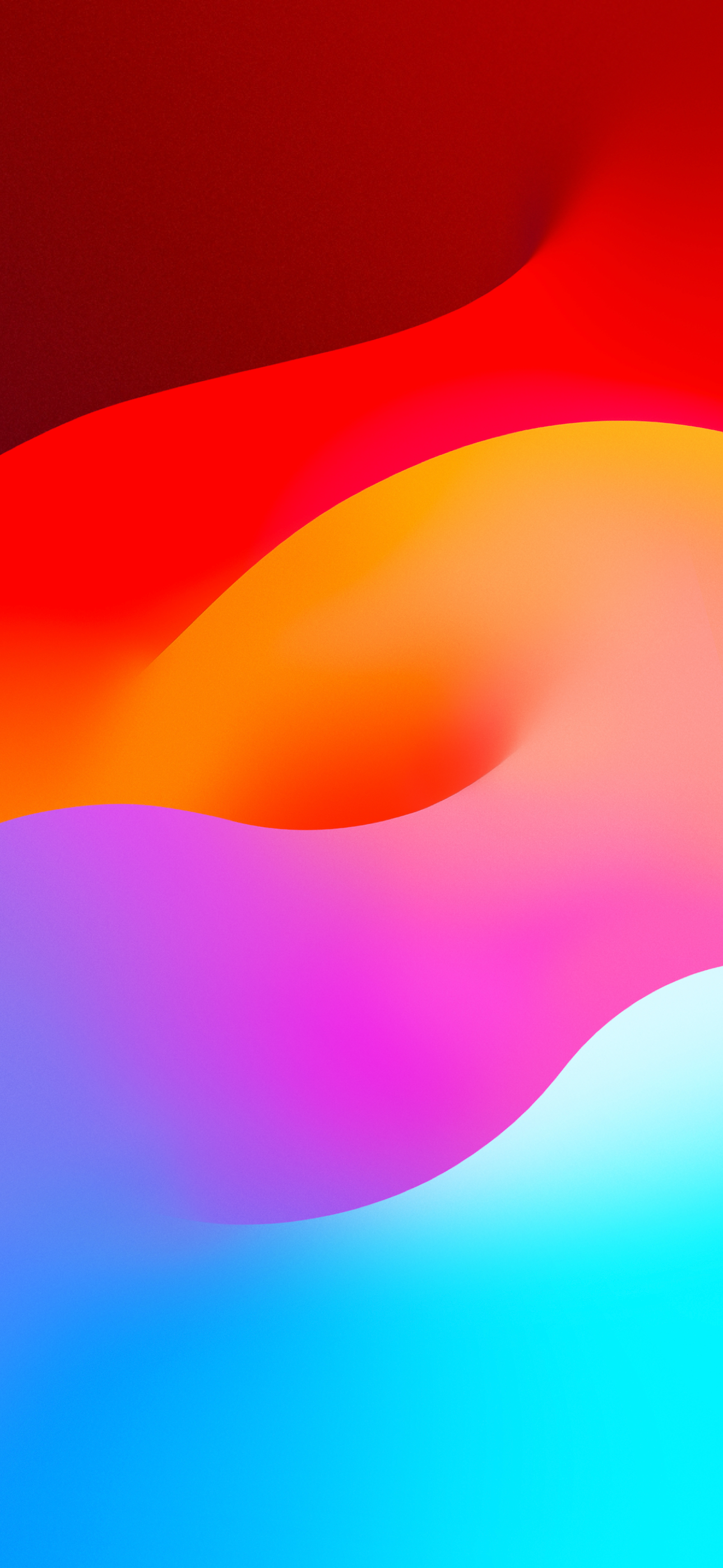 Apple iOS 17 Stock iPhone 15 15 Plus 15 Pro And 15 Pro Max Default Vibrant Light Mode Multicolor Gradient Swirls