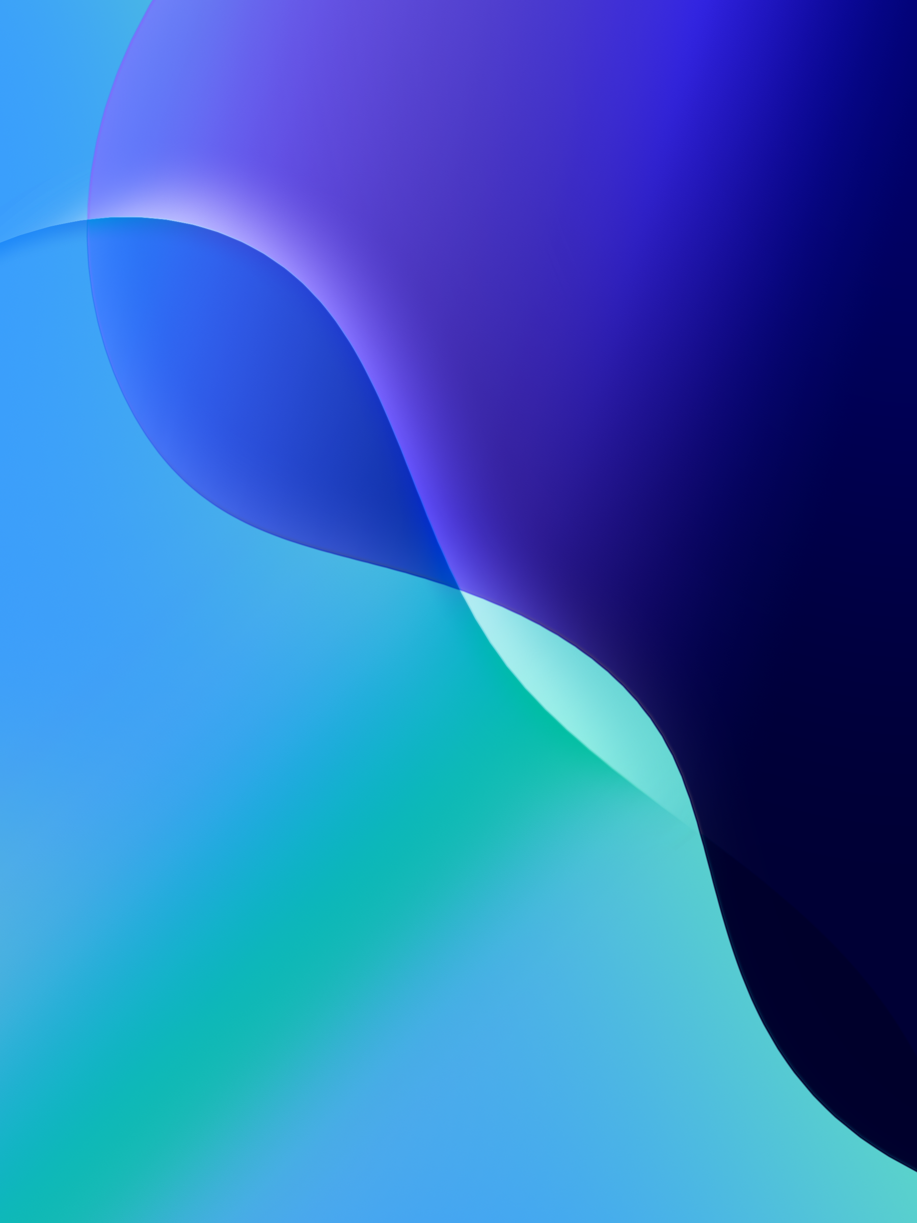 Apple iPadOS 18 Indigo Blue Default Stock