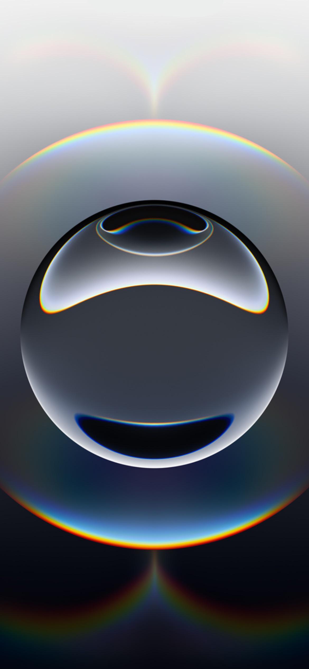 Apple iPhone 16E Default Stock Bubbles Black Wallpaper Most Popular Wallpapers 2025 wallpaper for Apple iPhone, Apple Watch, Mac, iPad and Apple Watch