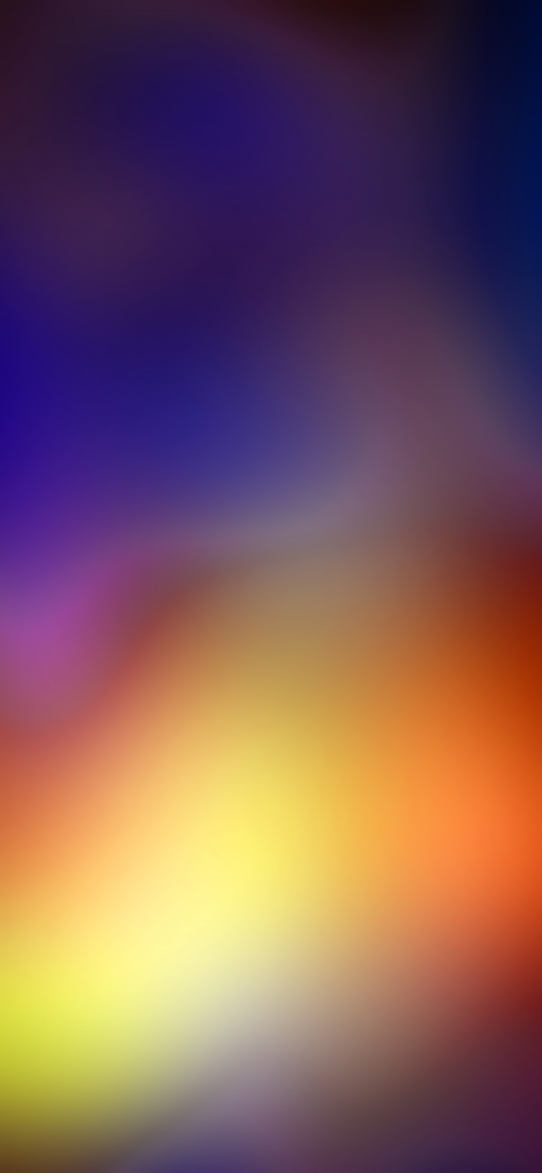 Apple iPhone X Stock Warm Orange Abstract Blur