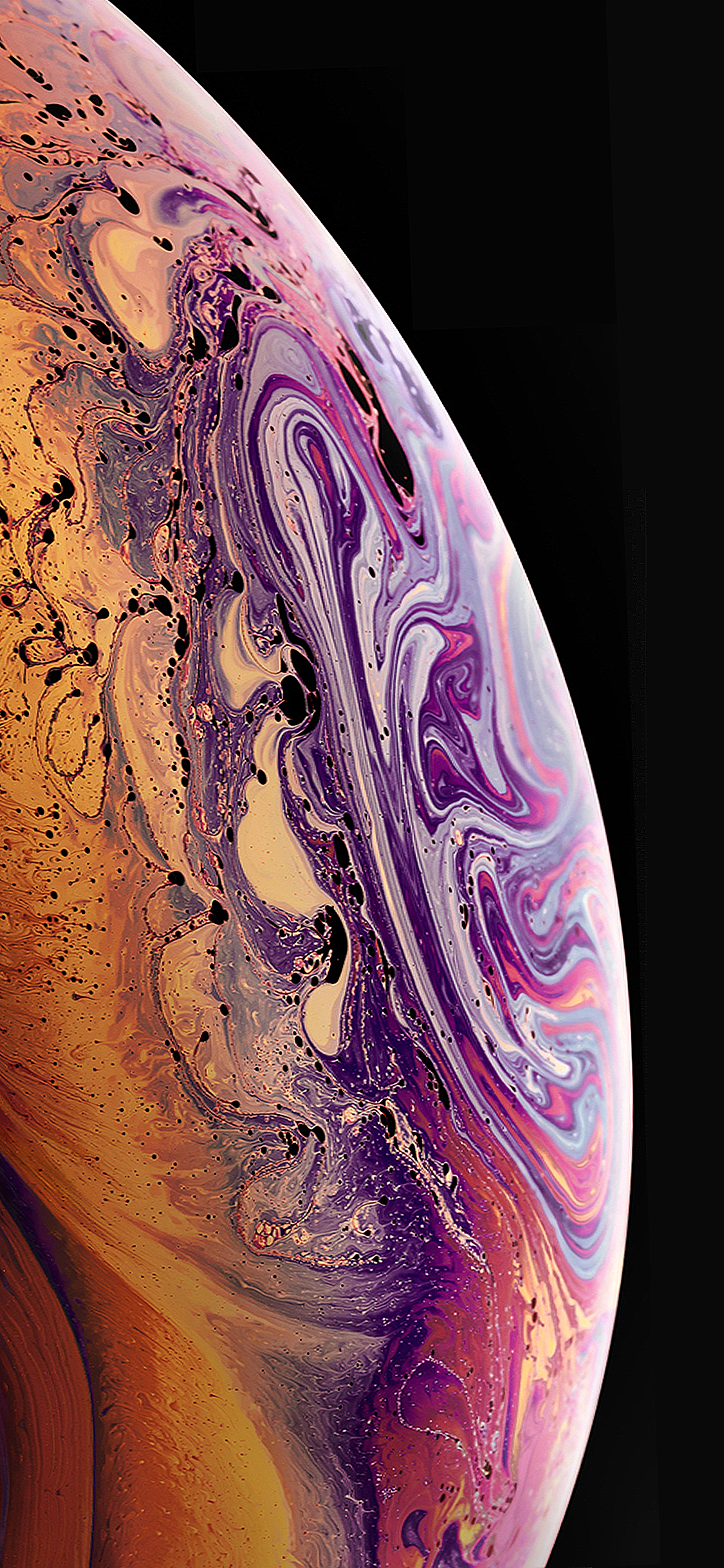 Apple iPhone XS XS Max XR Stock Planet Wallpaper