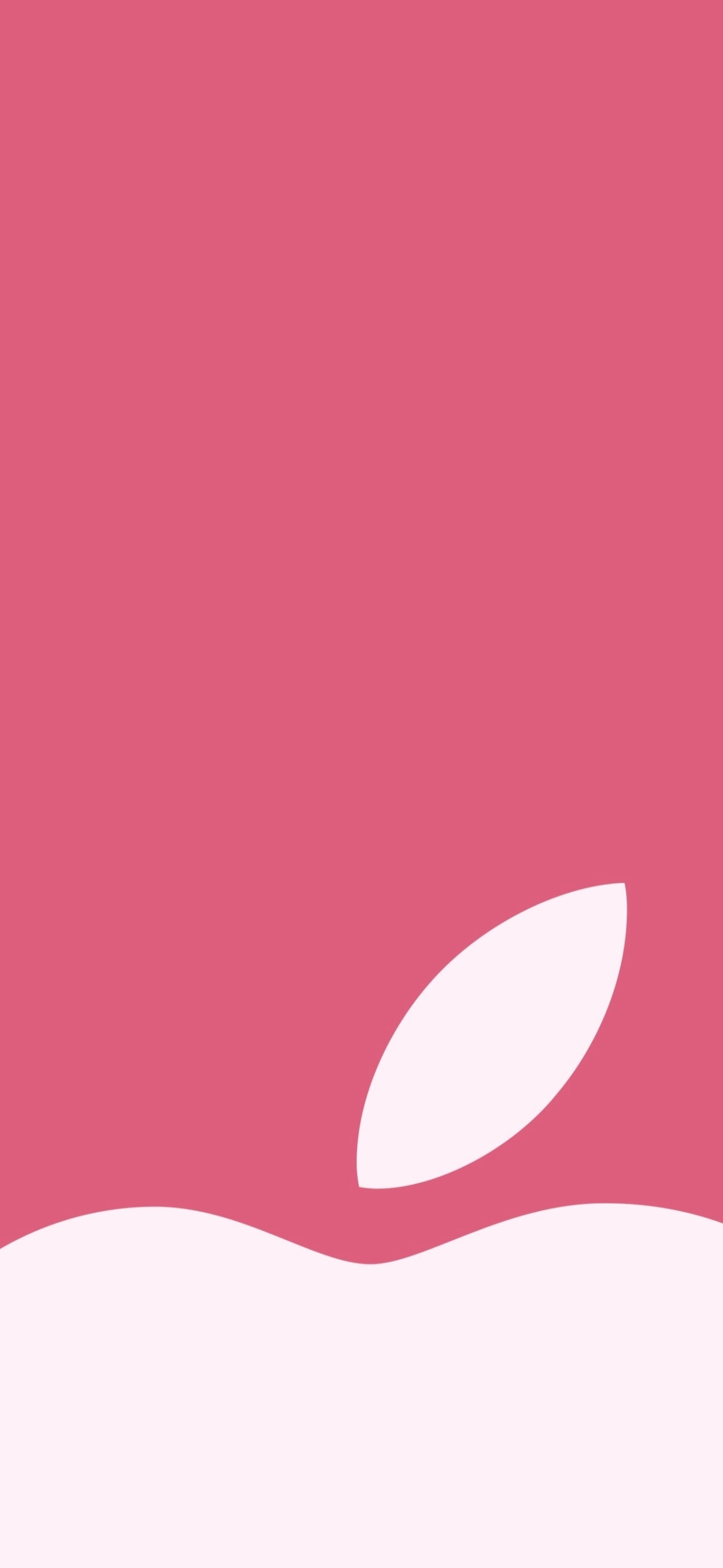 Apple Logo Closeup Pink wallpaper for Apple iPhone, Apple Watch, Mac, iPad and Apple Watch