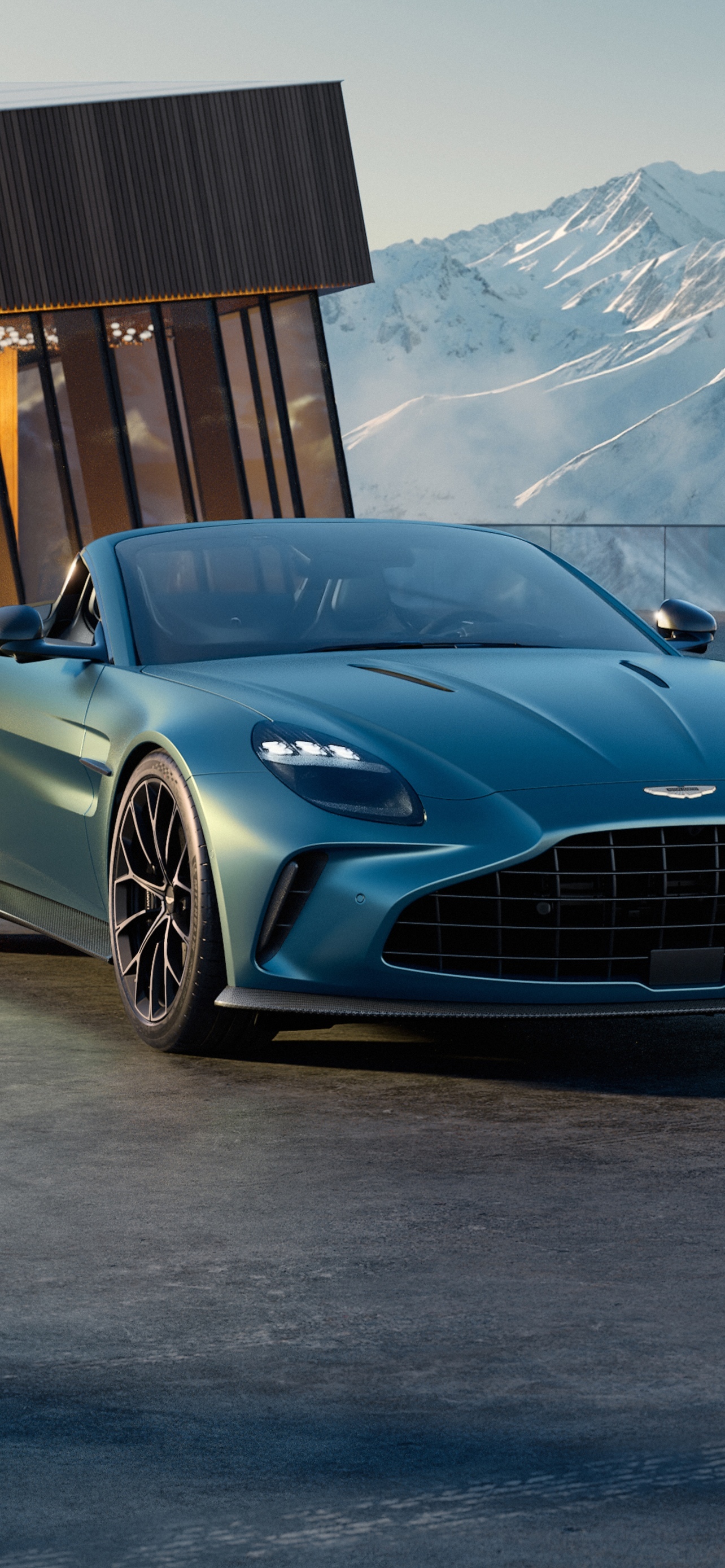 Aston Martin Blue Snow Official 4K Most Popular Desktop Wallpapers 6K Backgrounds 8K Backdrops Screensaver Cover For iPhone And Android ULTRA HD High Resolution