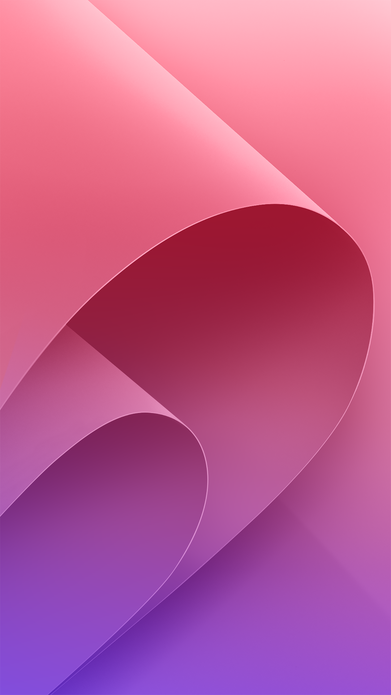 Asus Zenfone 4 Selfie Pro Purple Abstract Folded Paper