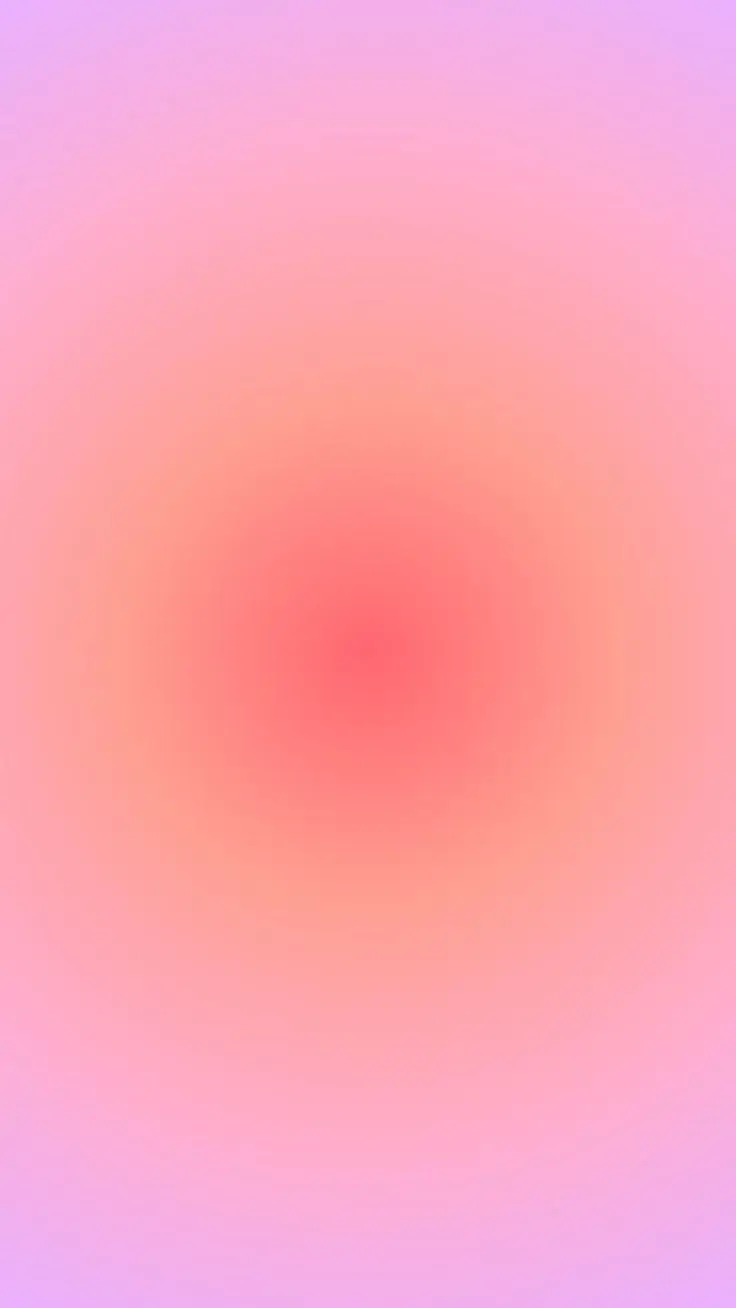 Aura iPhone Summer Wallpaper Circular Gradient Pink Orange