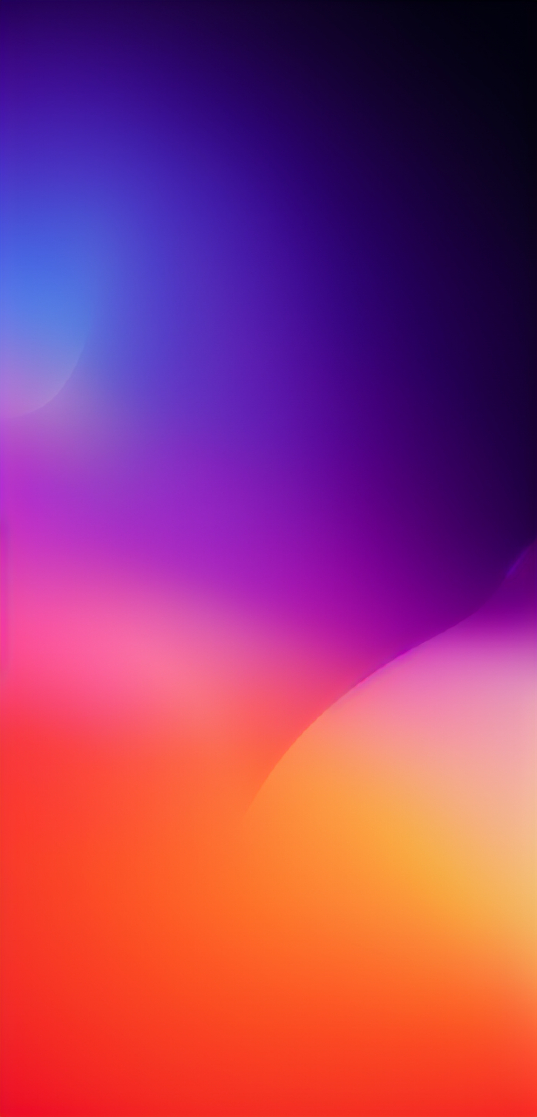 Best Abstract Gradient Color Simple Purple And Orange