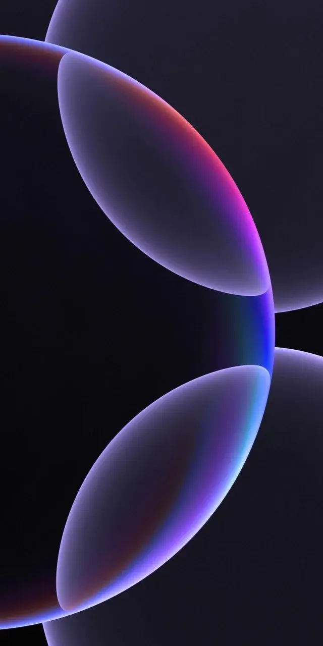 Best Wallpapers For Apple iPhone 16 Default Stock Bubbles
