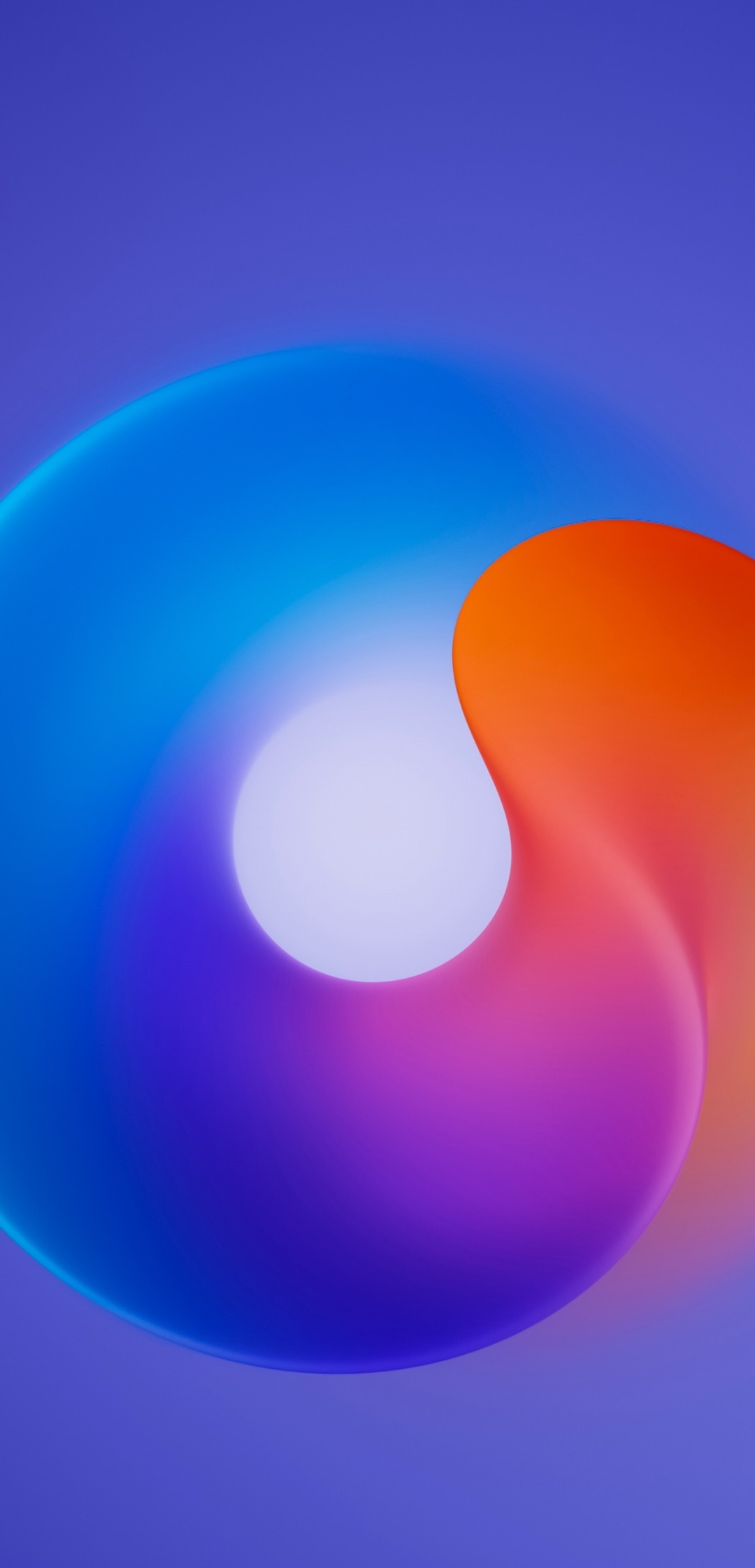 Blue And Orange Swirls Abstract Vibrant Colors Colour wallpaper for Apple iPhone, Apple Watch, Mac, iPad and Apple Watch