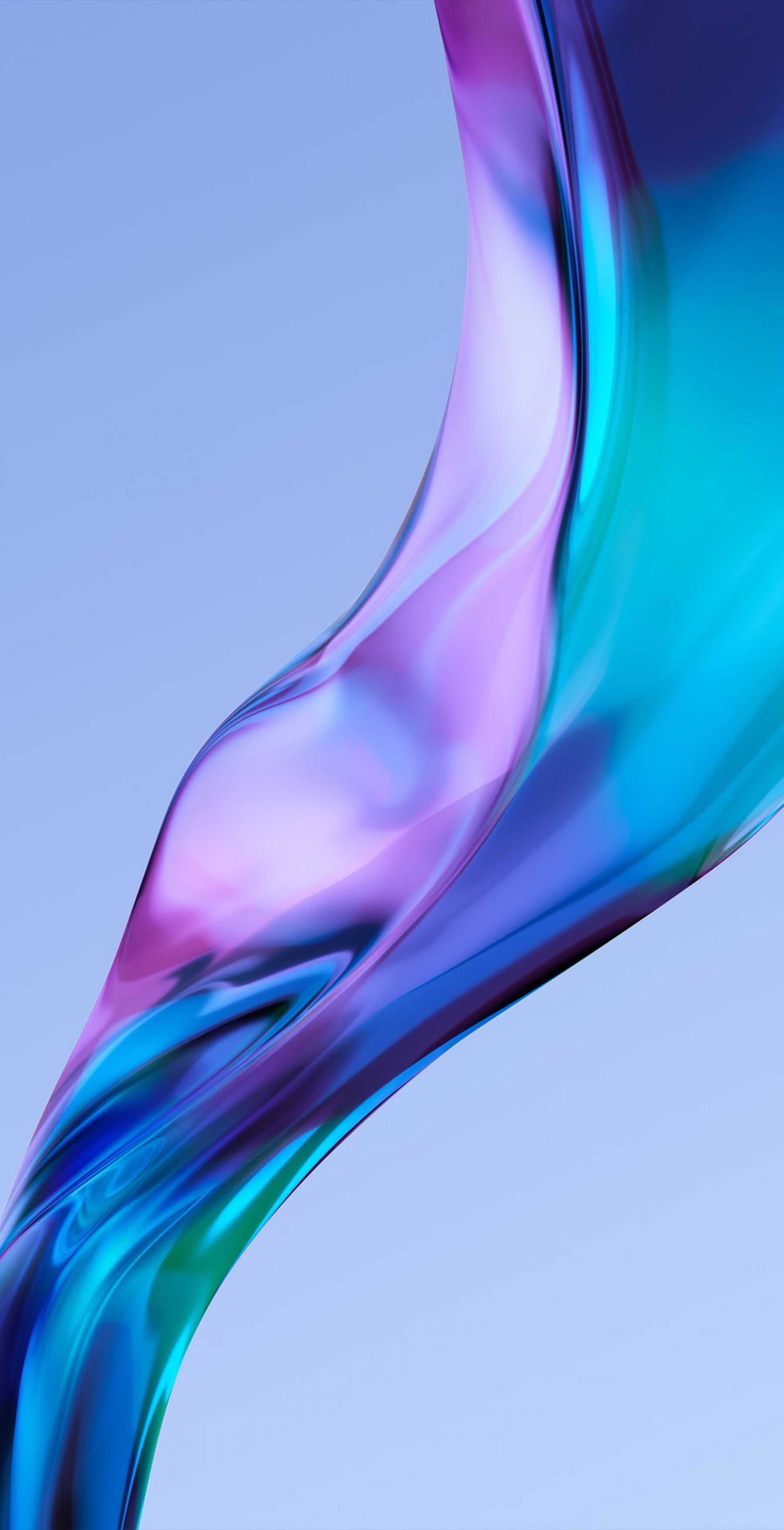 Blue And Purple Liquid Simple Abstract wallpaper for Apple iPhone, Apple Watch, Mac, iPad and Apple Watch