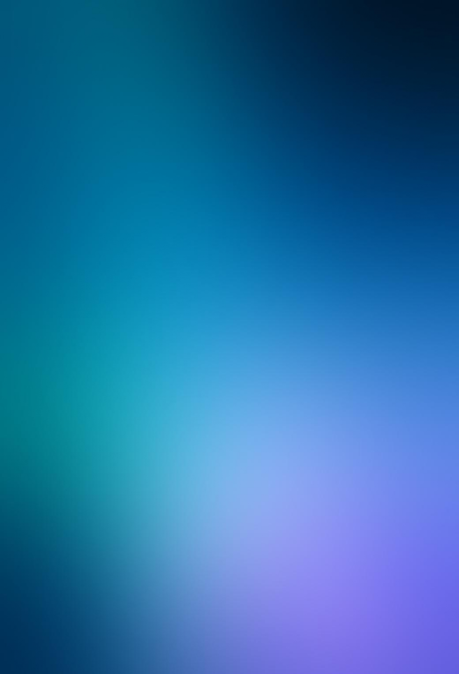 Blue Hues With Purple Gradient Simple Minimal