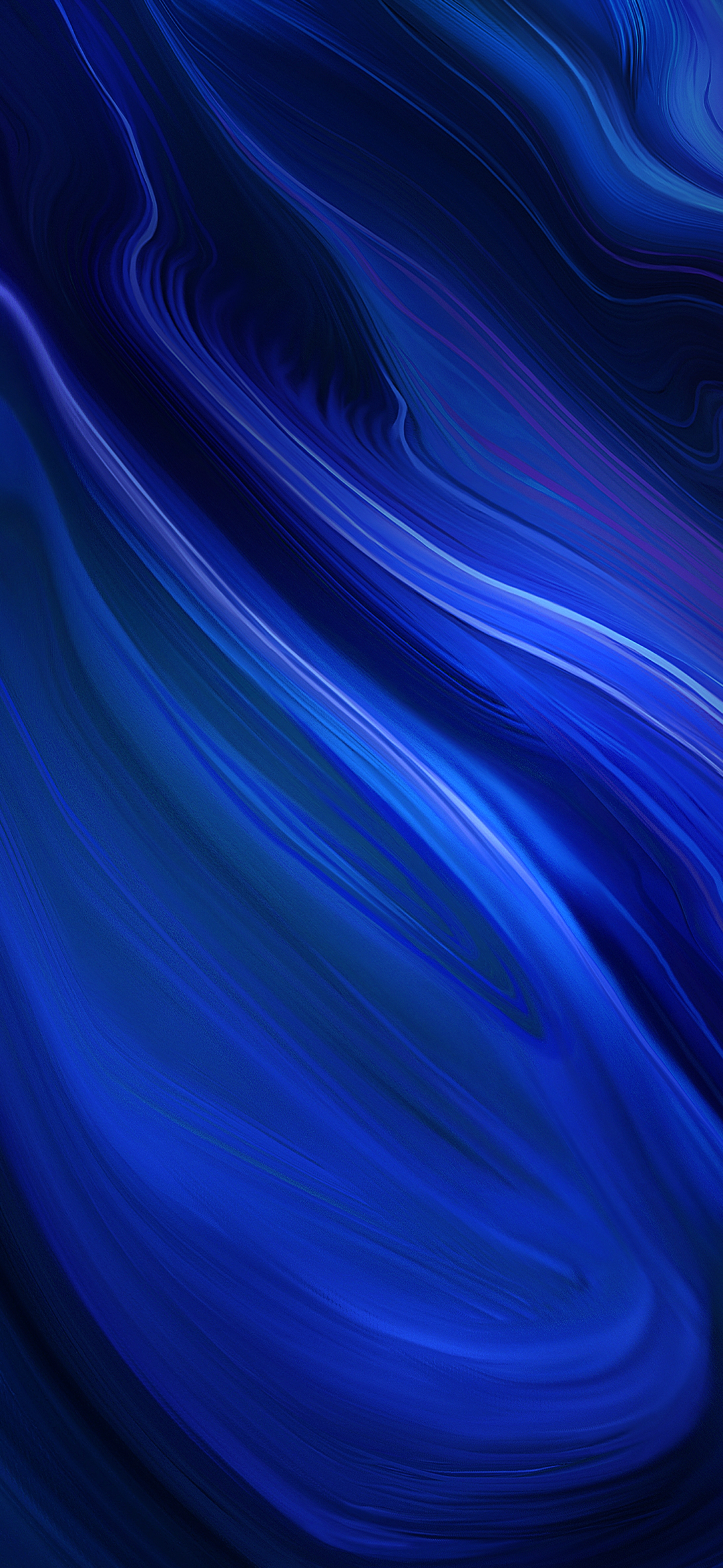 Blue Wavy Liquid Abstract Art wallpaper for Apple iPhone, Apple Watch, Mac, iPad and Apple Watch