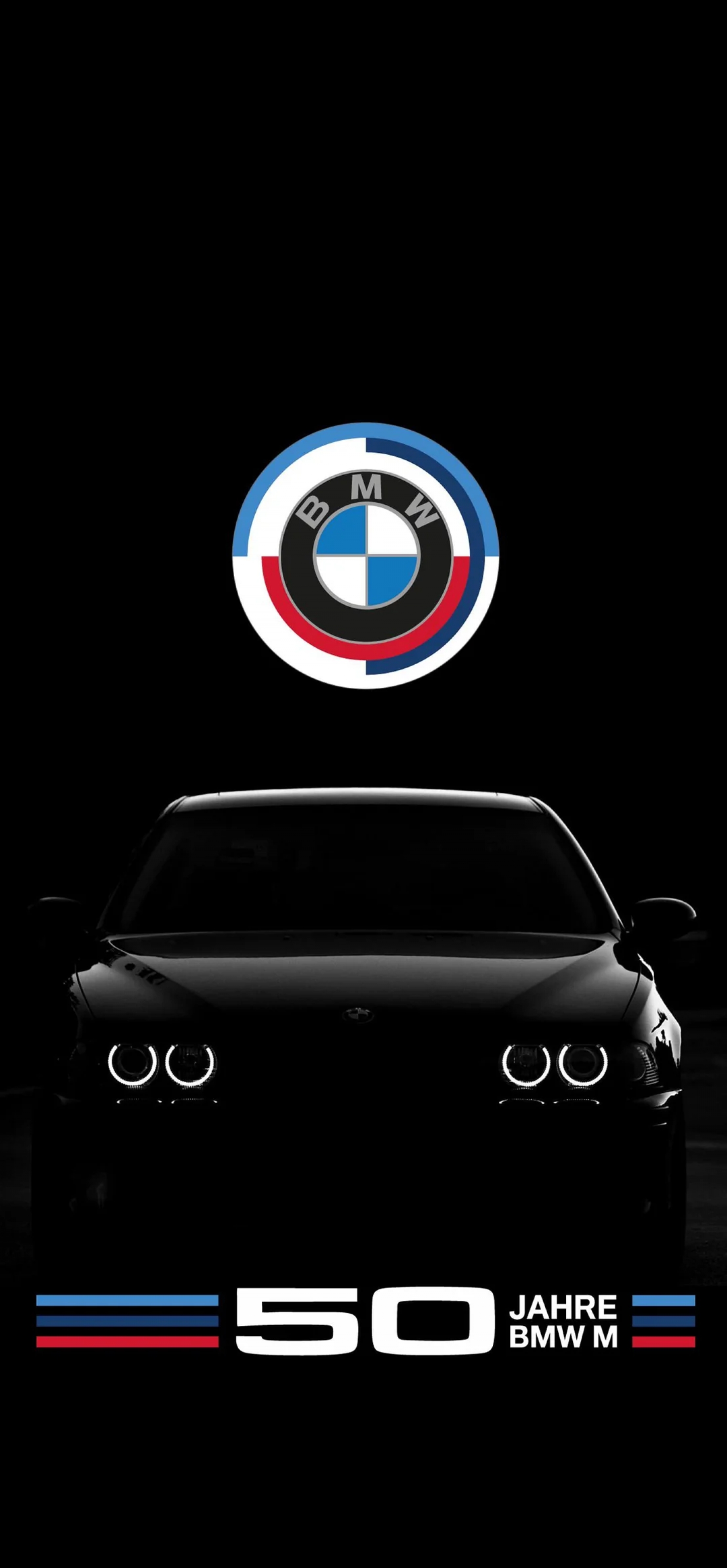 BMW Front Grille Car Brand Logo Dark Glow