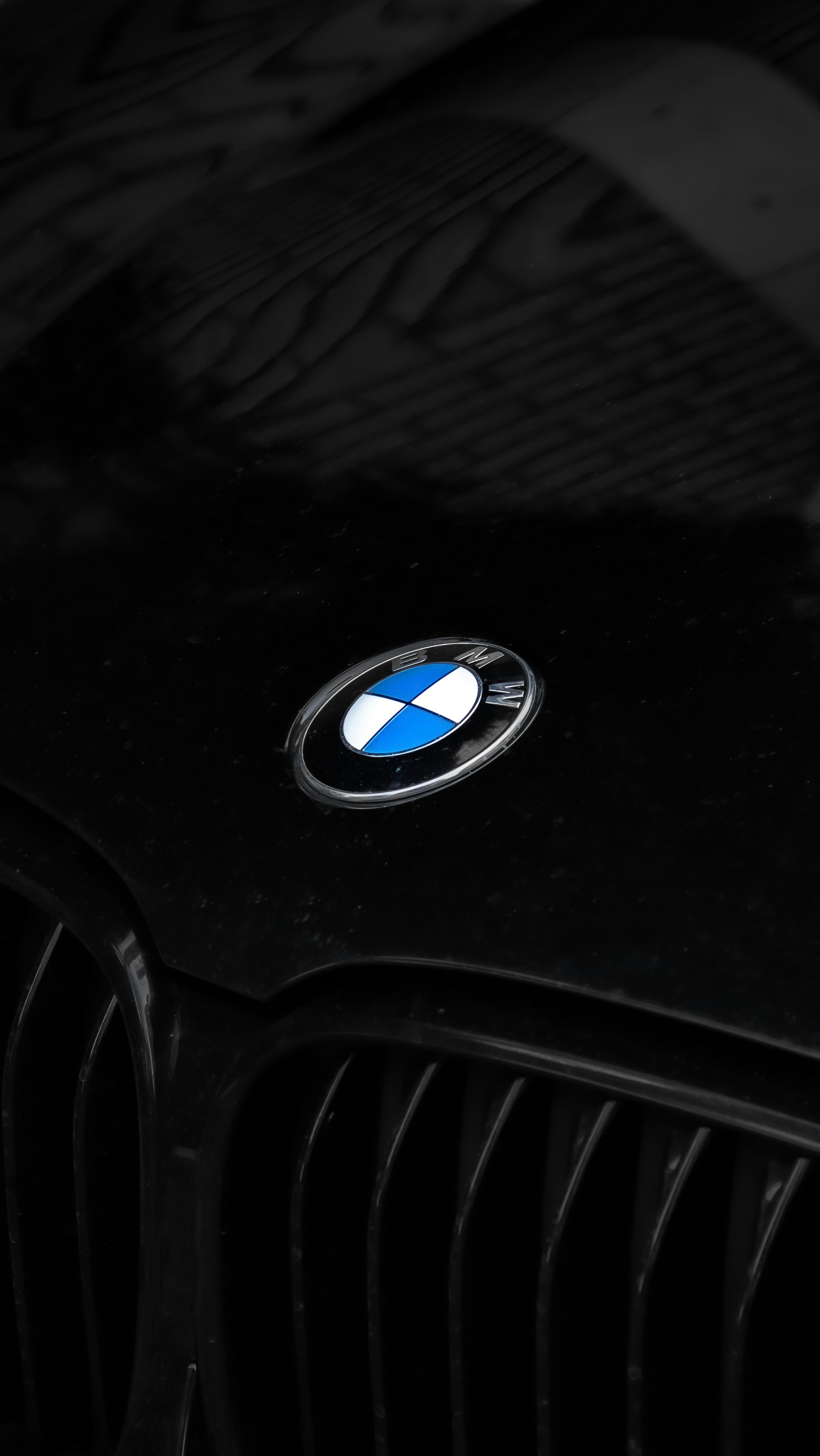 BMW Logo Front Grille Logo wallpaper for Apple iPhone, Apple Watch, Mac, iPad and Apple Watch